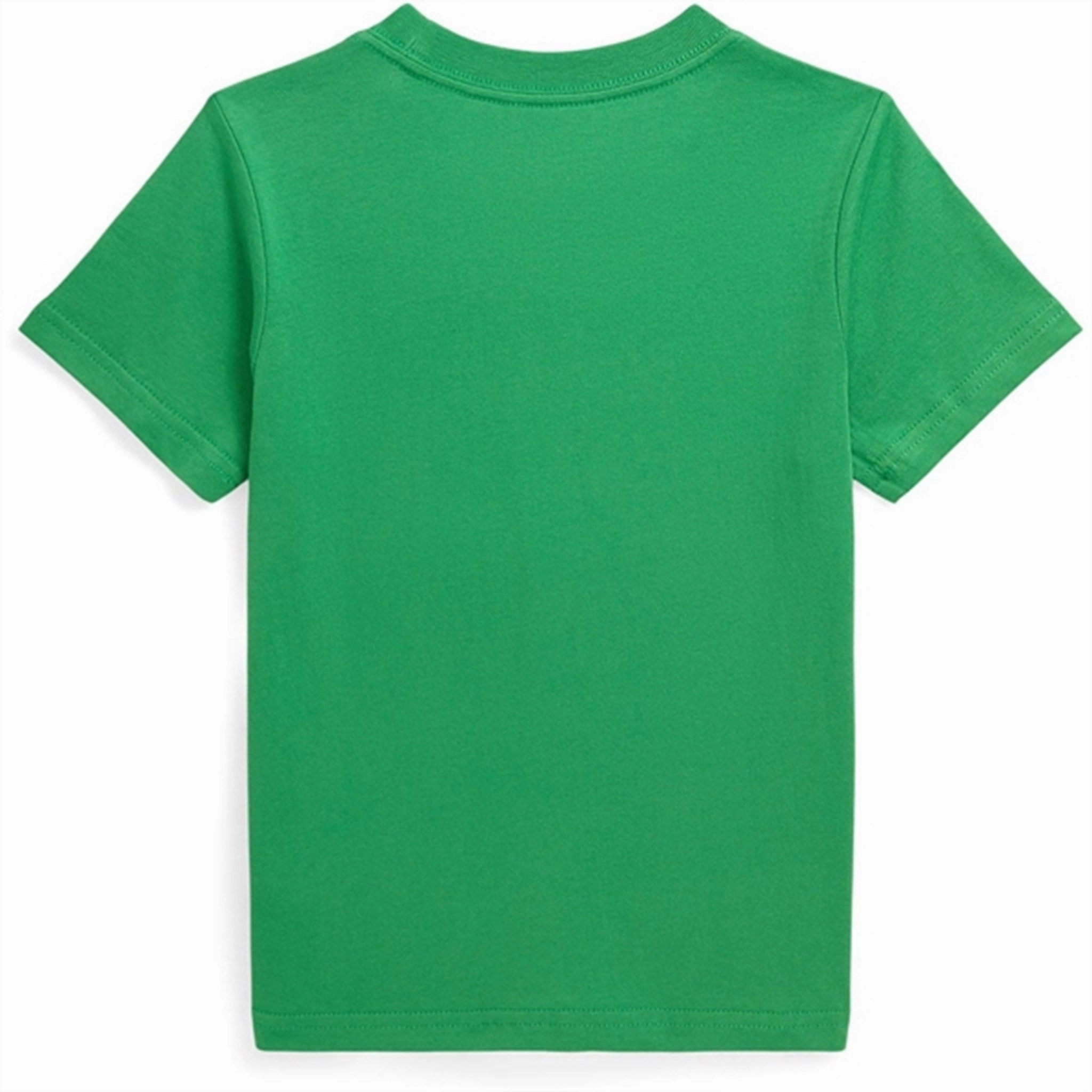 Polo Ralph Lauren Boys T-Shirt Preppy Green Seam Free Shoulders Cool and casual