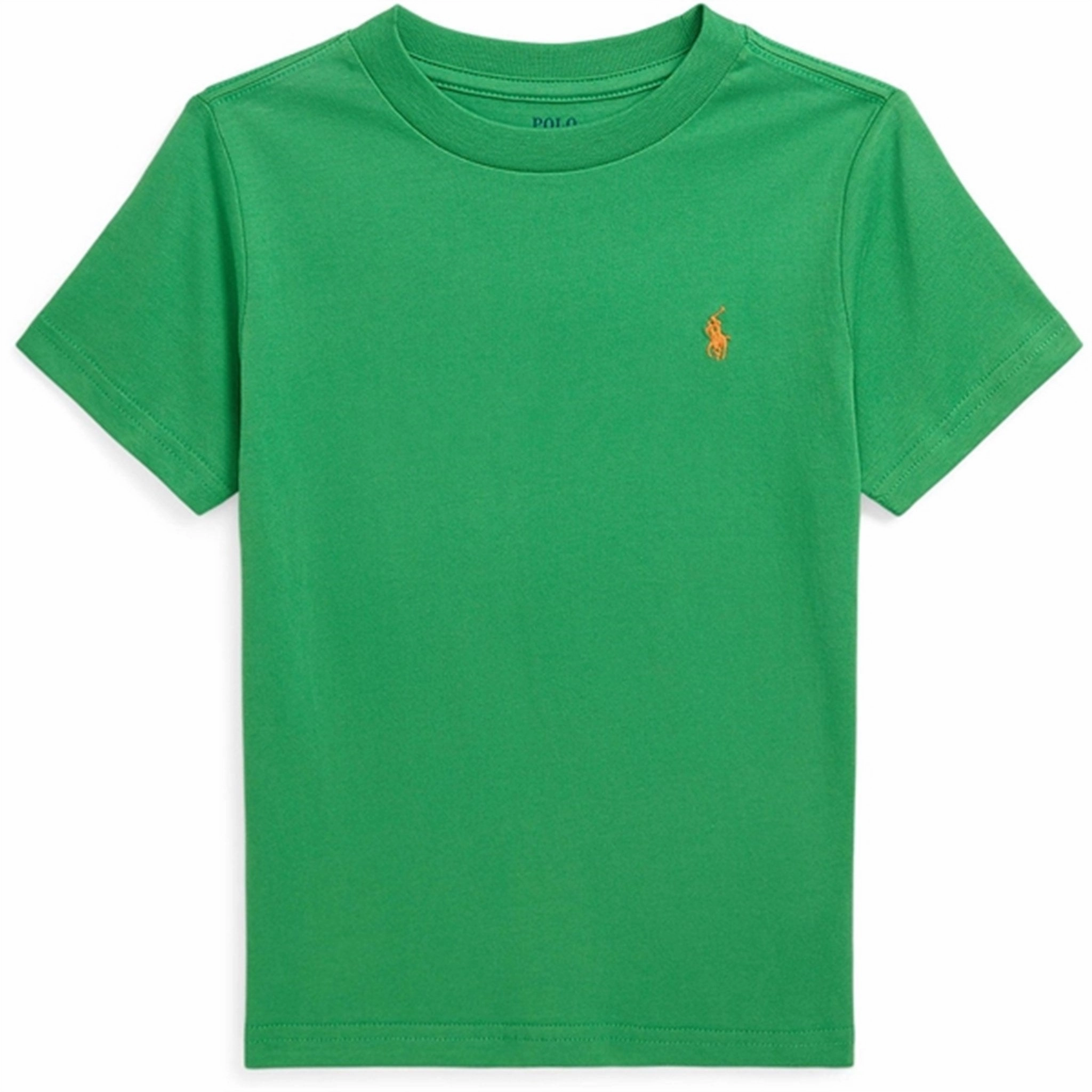 Easy Wear Style Polo Ralph Lauren Boys T-Shirt Preppy Green