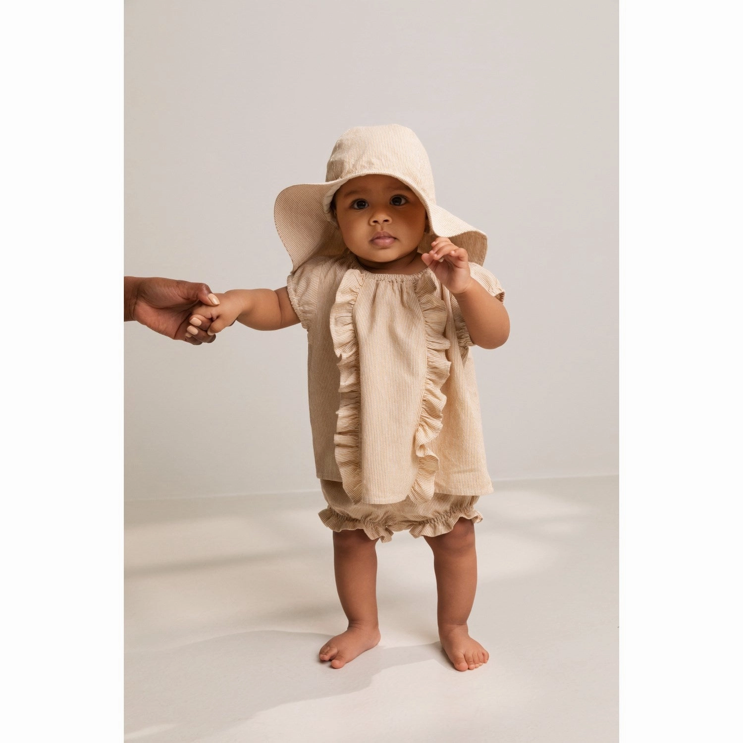 Abstract print Everyday Chic MarMar Fine Cotton Dijon Stripe Twilla T-shirt