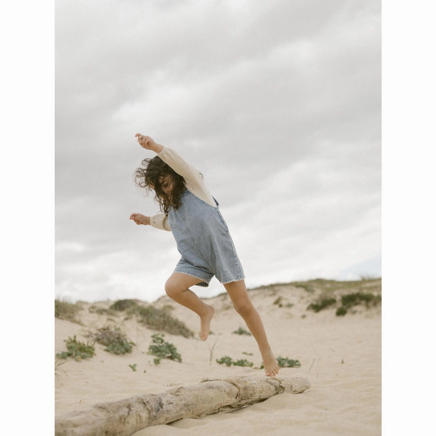 Lil'Atelier Turtledove Melange Darla Slim Blouse Brushed Inner Lining