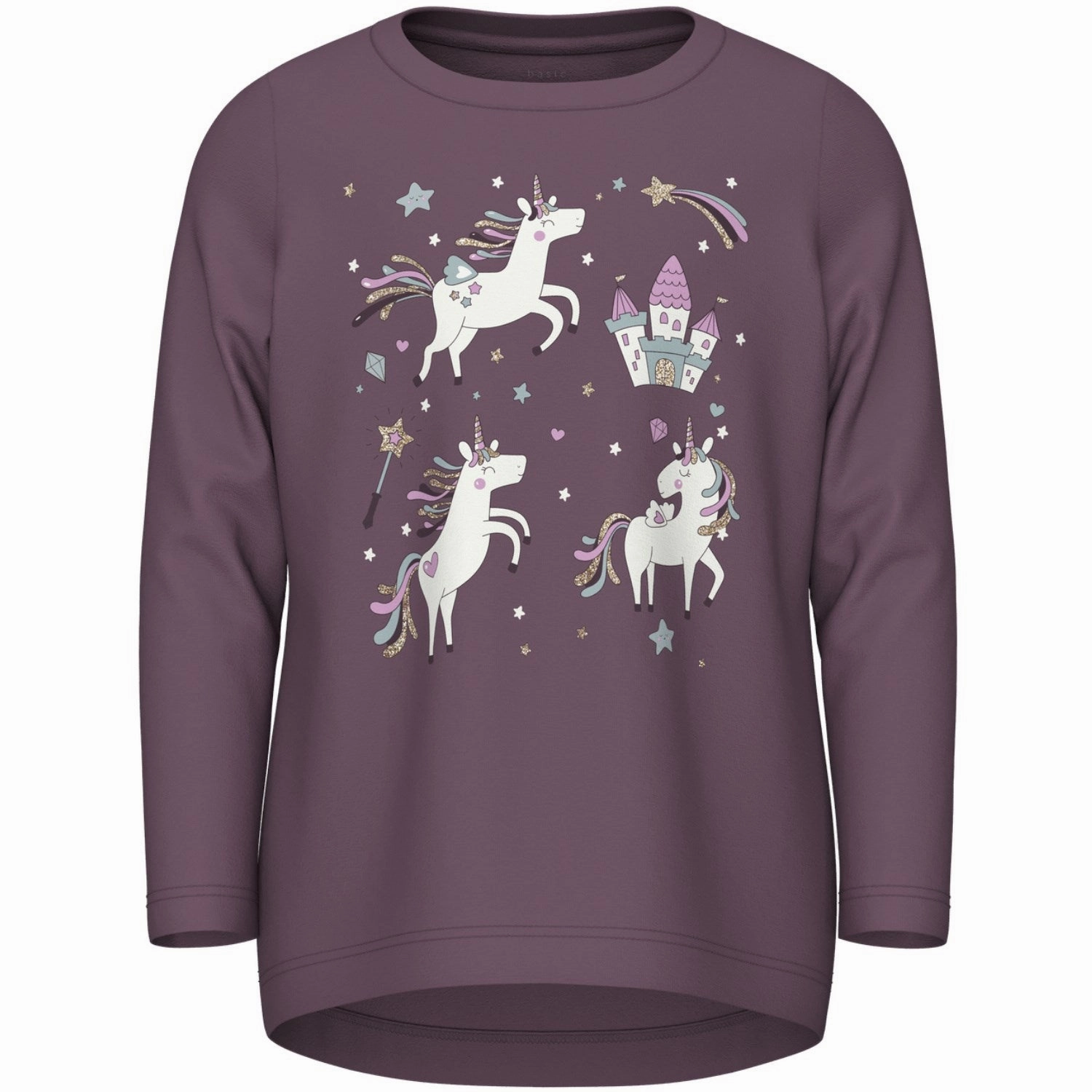 Name It Arctic Dusk Unicorn Vix Blouse Stylish Appearance Non-irritating