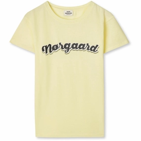 Mads N?rgaard Tender Yellow Single Organic Tuvina Tee waterproof contrast