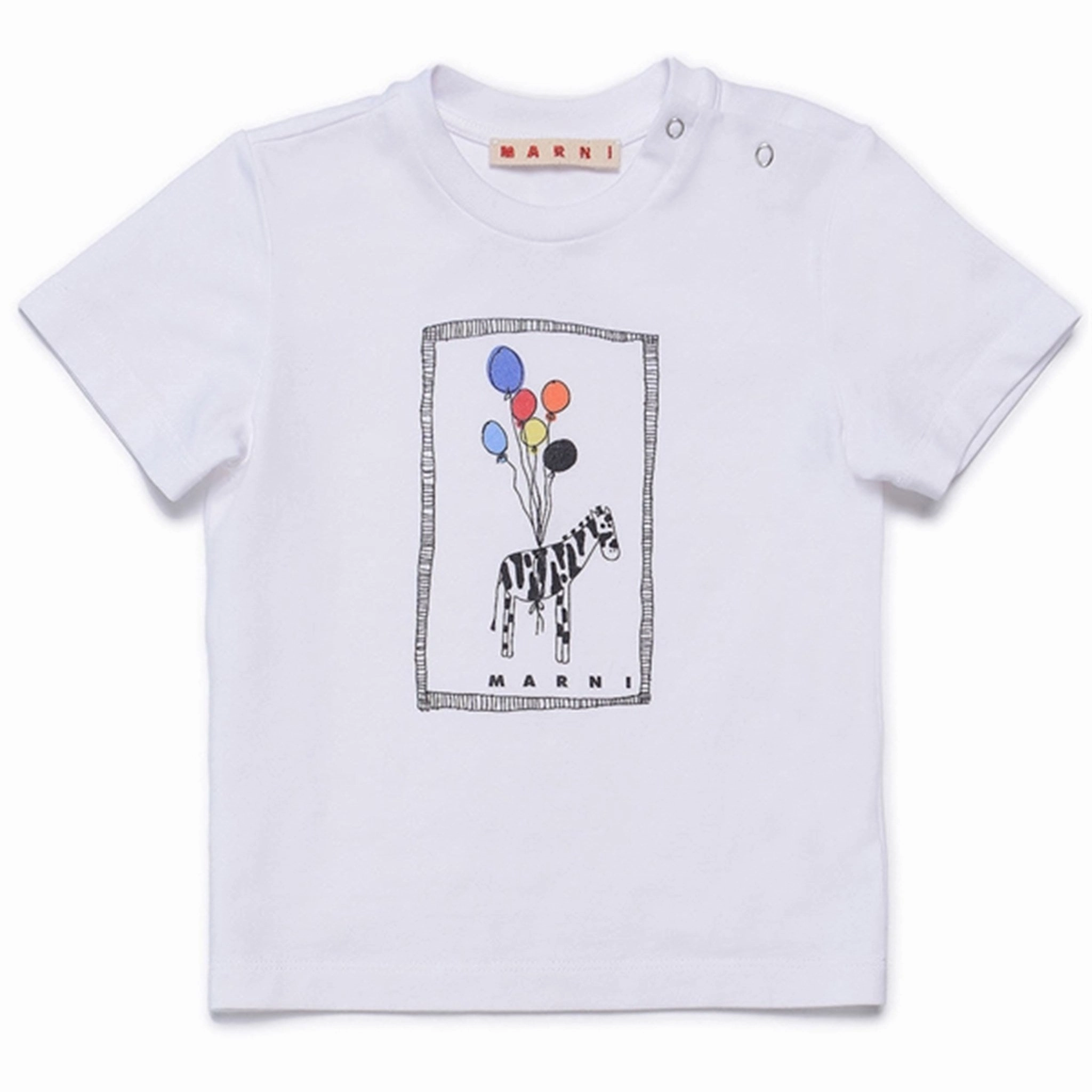 Tubular Knit Structure Marni White T-shirt