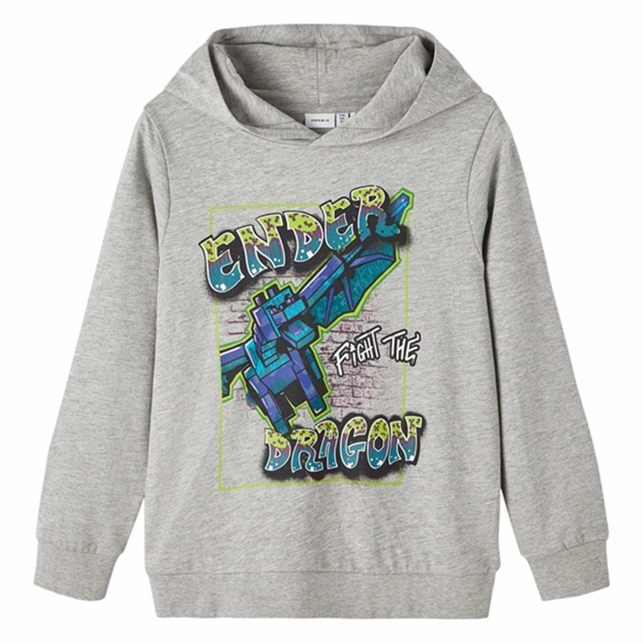Cougar like South American style Name it Grey Melange Jengo Minecraft Sweat Hoodie