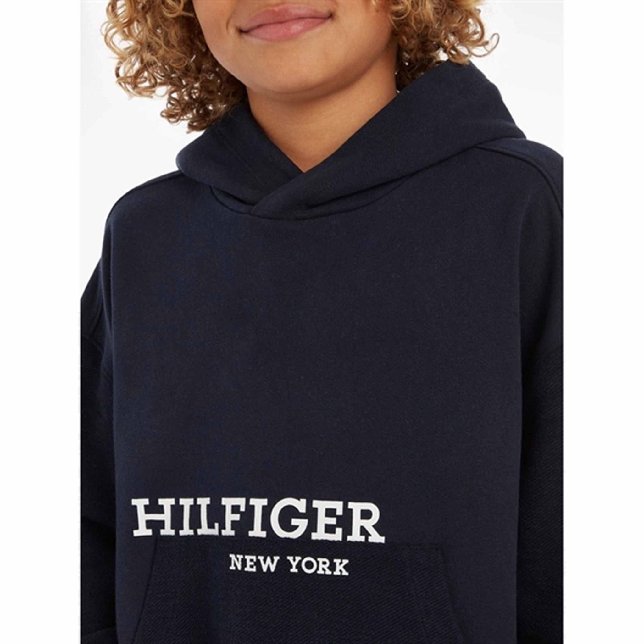 Tommy Hilfiger Hilfiger Logo Hoodie Desert Sky Urban Utility