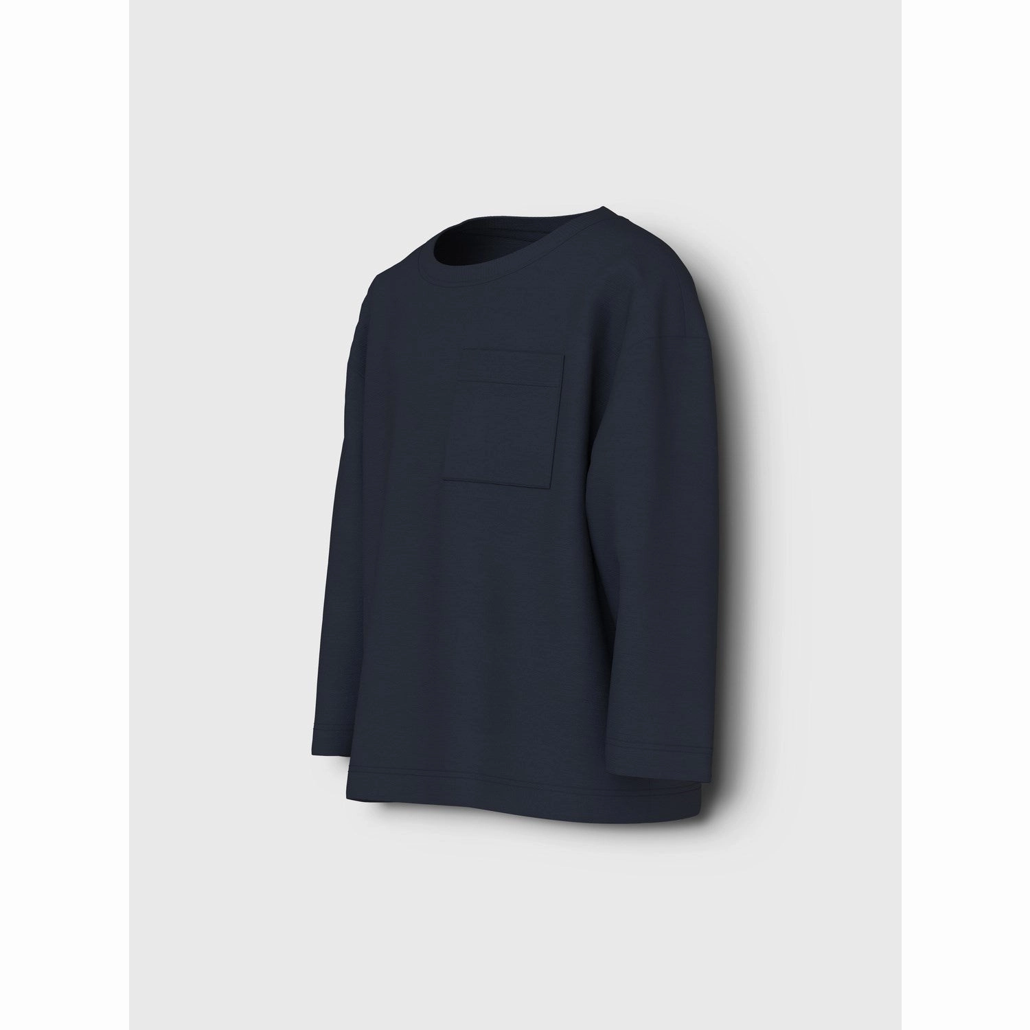 Ribbed Trim Name It Dark Sapphire Vebbe Blouse