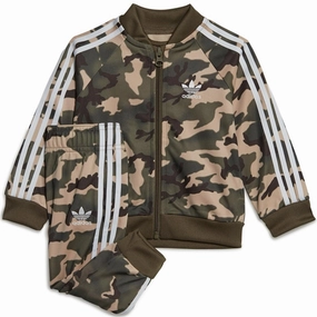 adidas Originals Beige / Multi Color Tracksuit TearResistant Fabric