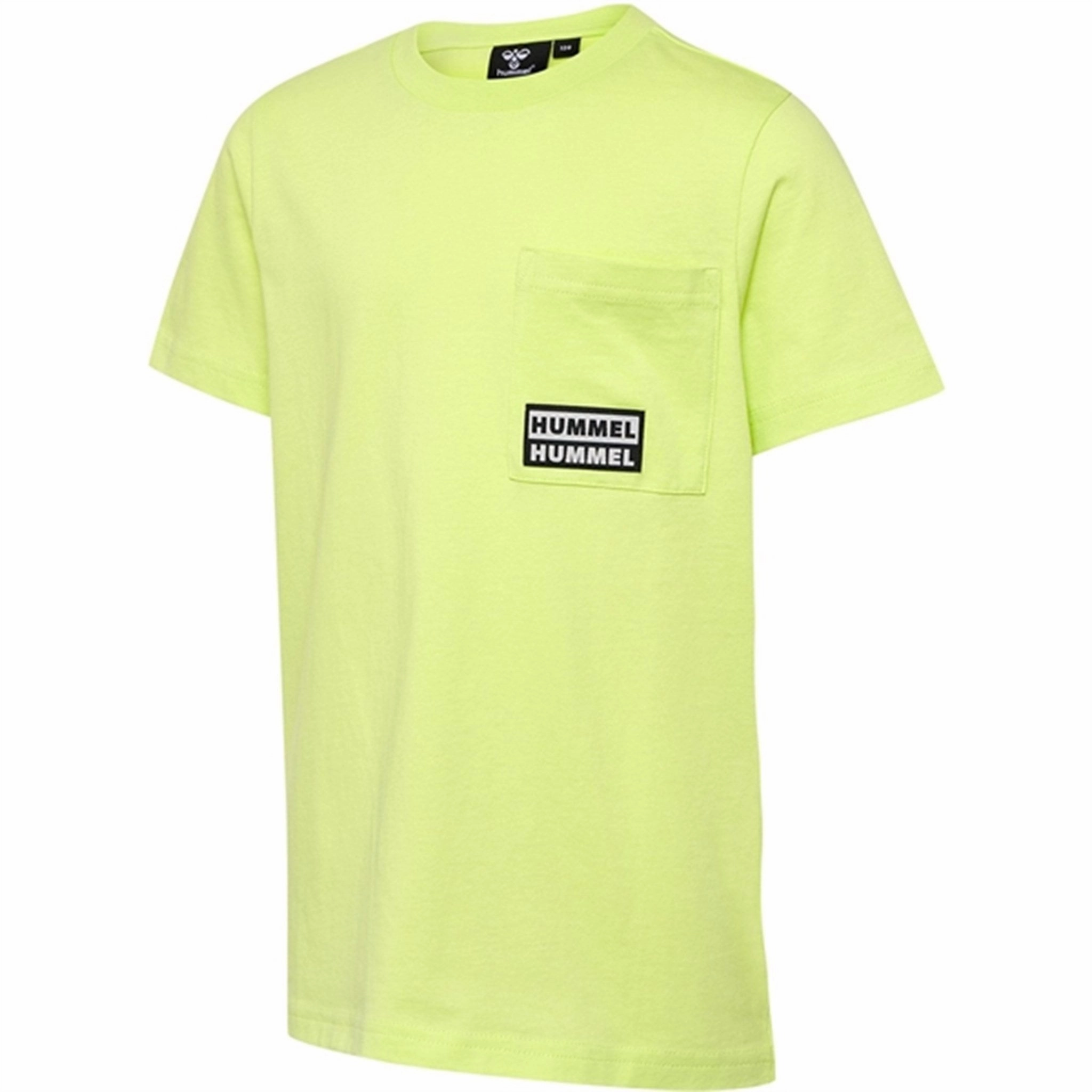 Moisture Wicking Technology Subtle Logo Placement Hummel Sunny Lime Rock T-Shirt