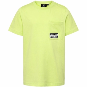 Hummel Sunny Lime Rock T-Shirt crew neck