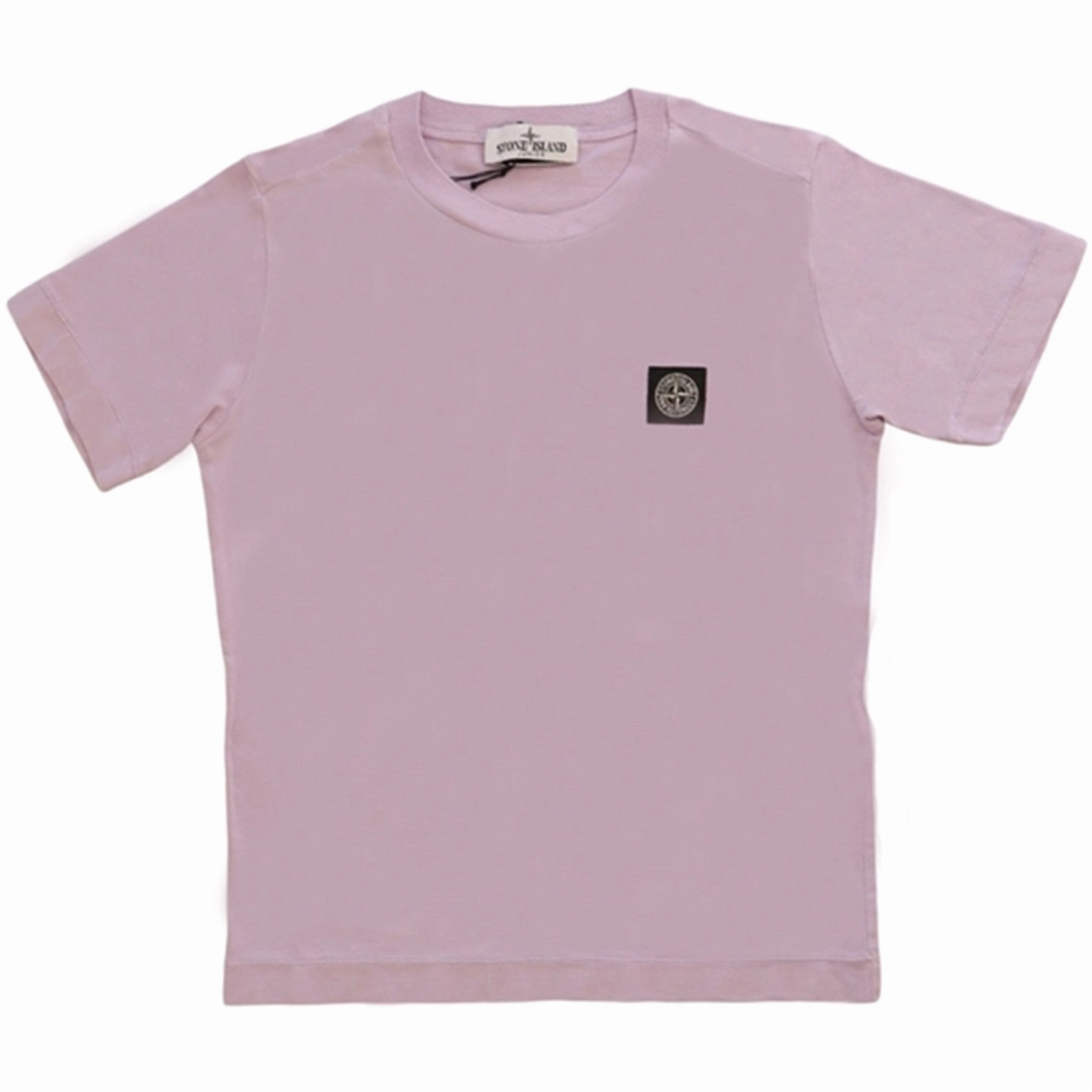 Stone Island Junior T-shirt Lilac Versatile Apparel Oversized Silhouette