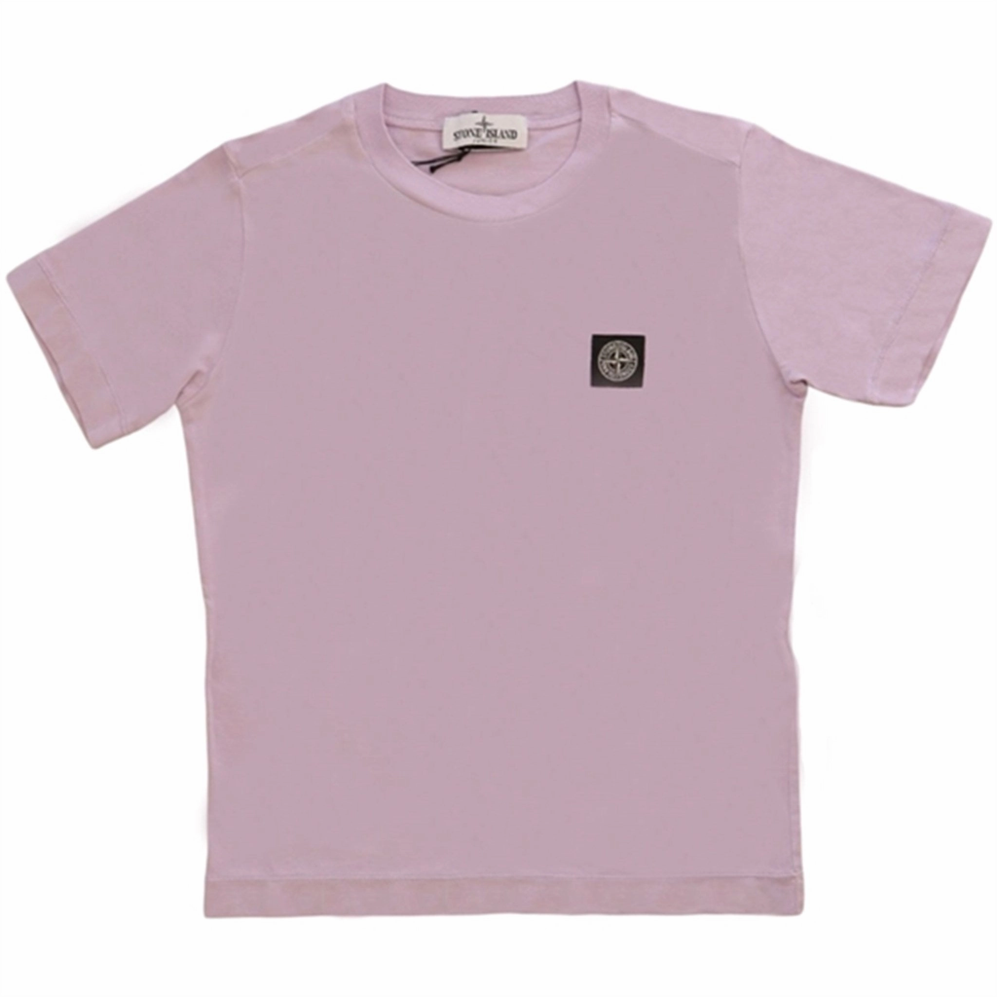 Stone Island Junior T-shirt Lilac Sleek Design Casual Style