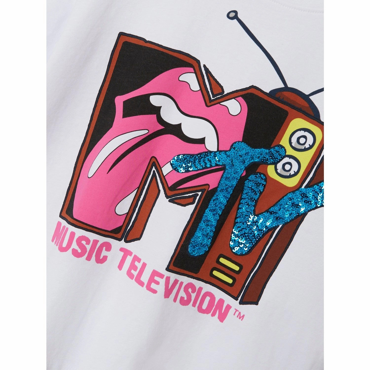 MultipurposeUse Name It Bright White Mo Rollingstones T-Shirt