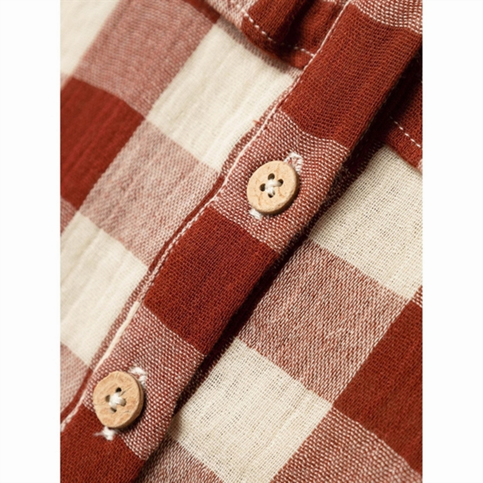 Chic Design No Slip Shoulder Grip Lil'Atelier Fired Brick Rosali Shirt