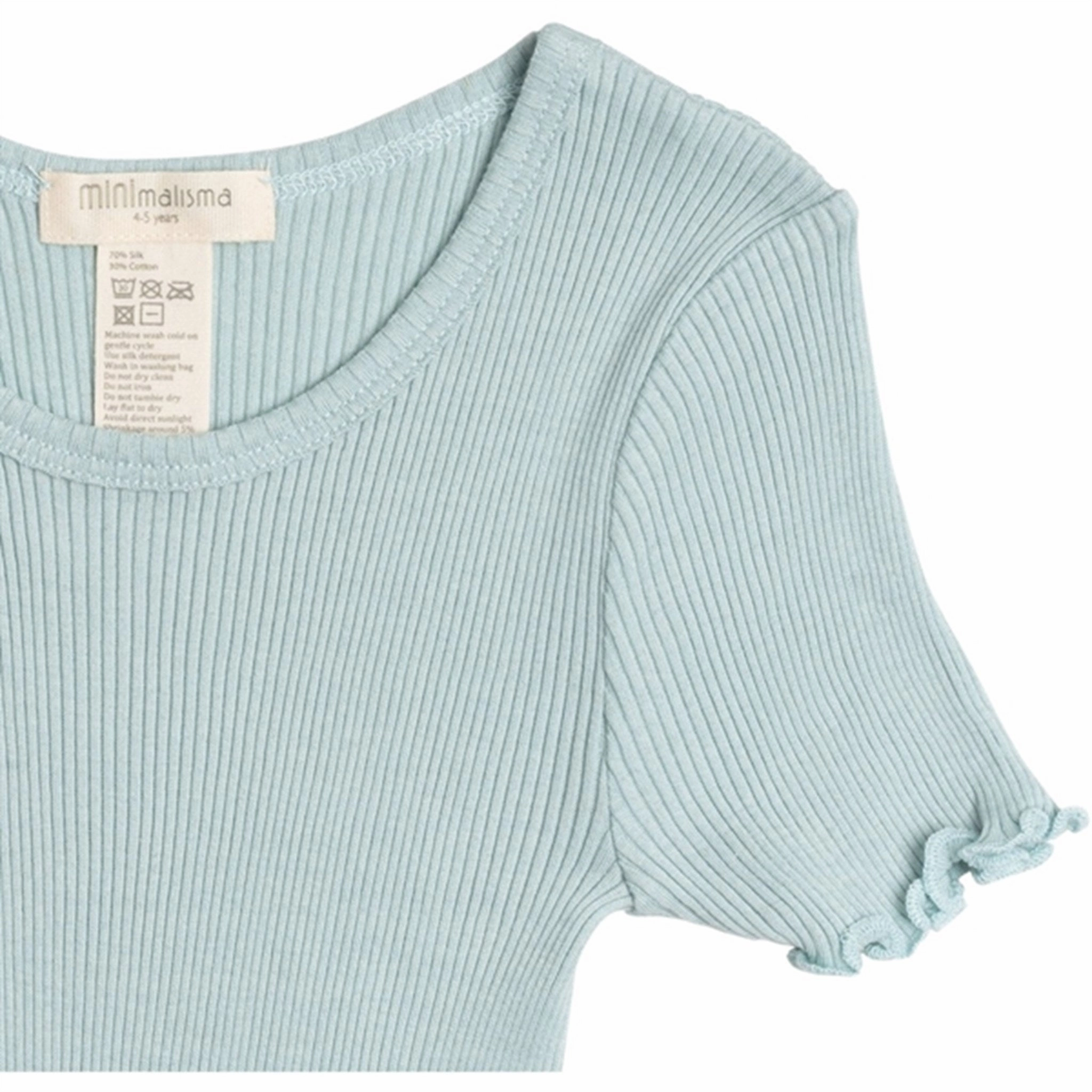 Minimalist Style Mesh Insert Minimalisma Blomst Blouse Waterfall