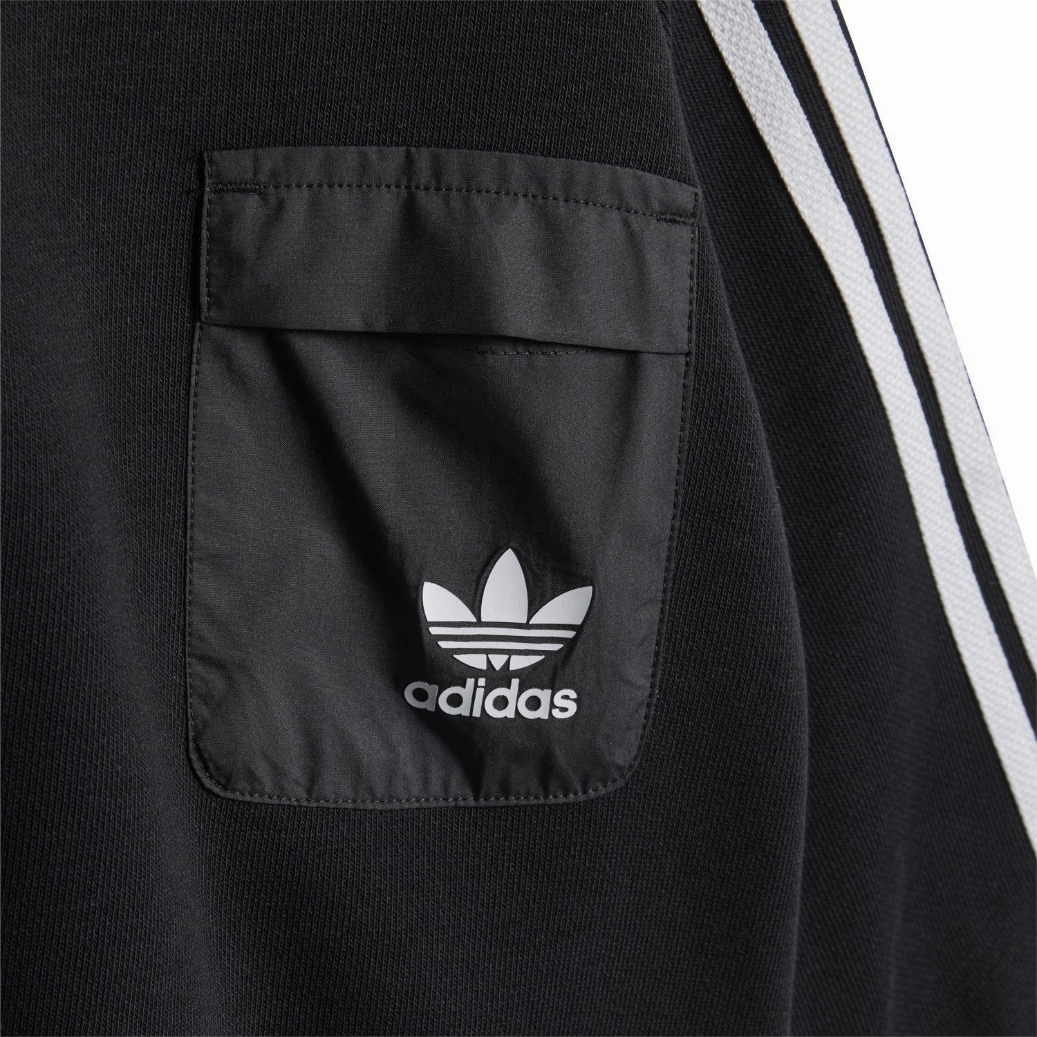 Clean Comfort Wear adidas Originals Black Crew Sweat Set