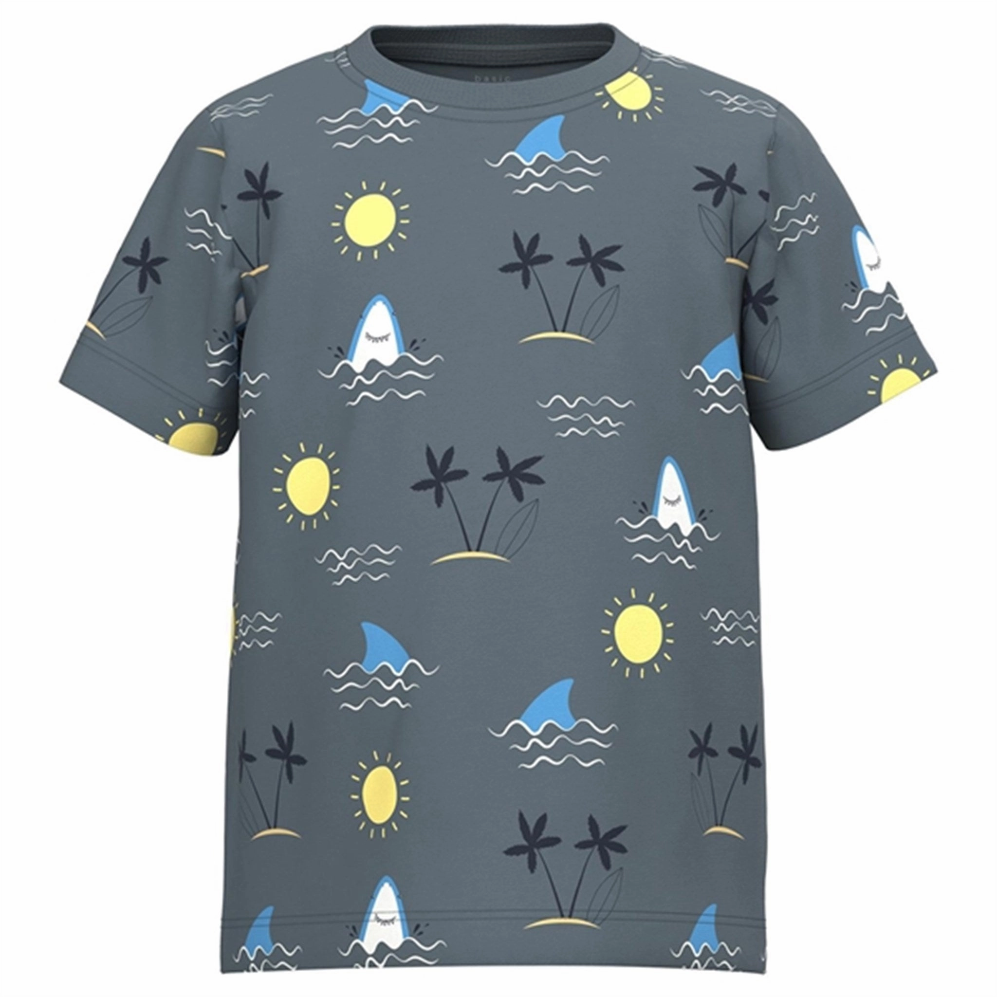 Sporty Comfort Wear Pocket Design Name it Stormy Weather Valther T-Shirt