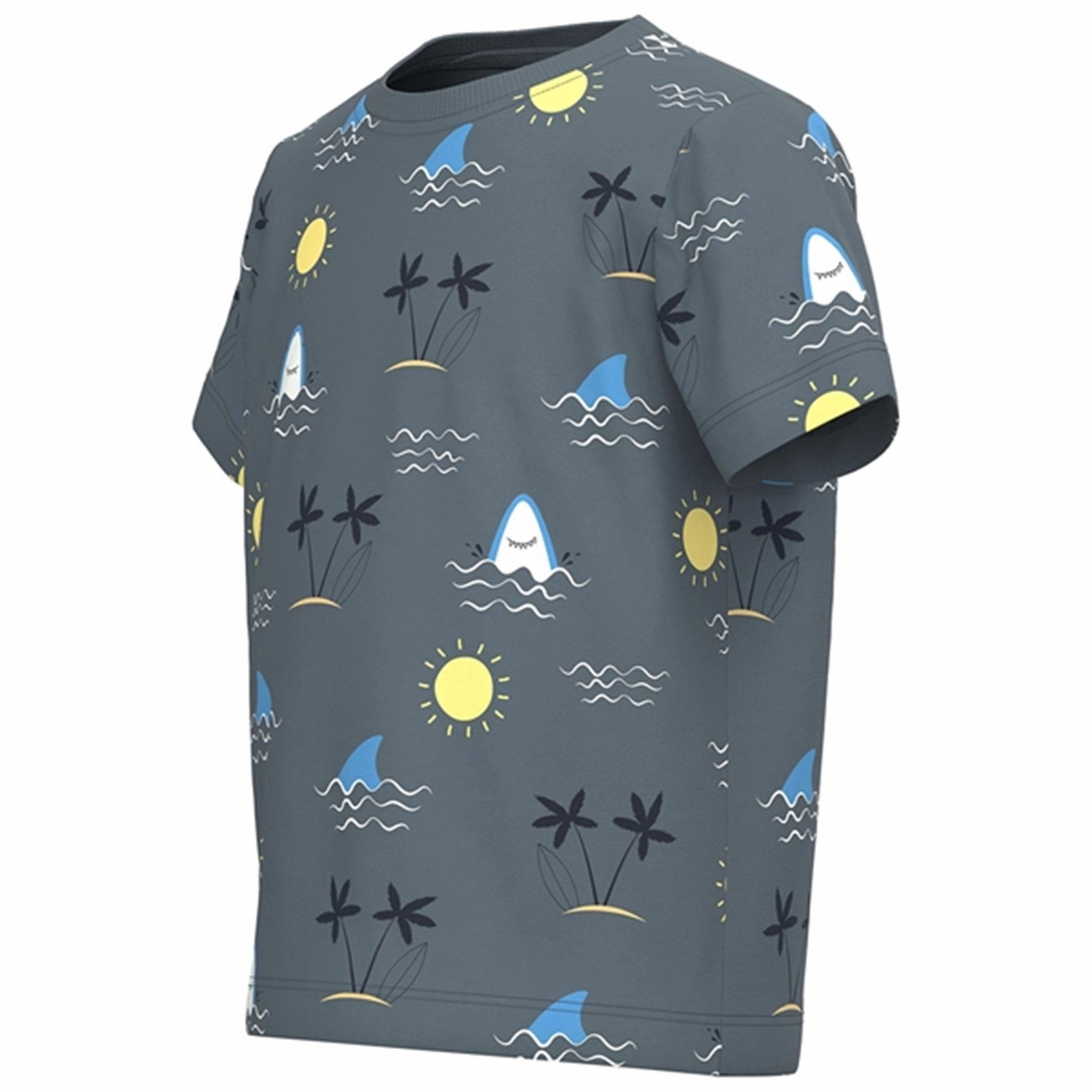 Name it Stormy Weather Valther T-Shirt Casual Essential Universal Silhouette