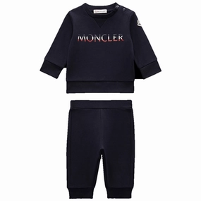Competitive sports apparel Moncler Sweatset Navy