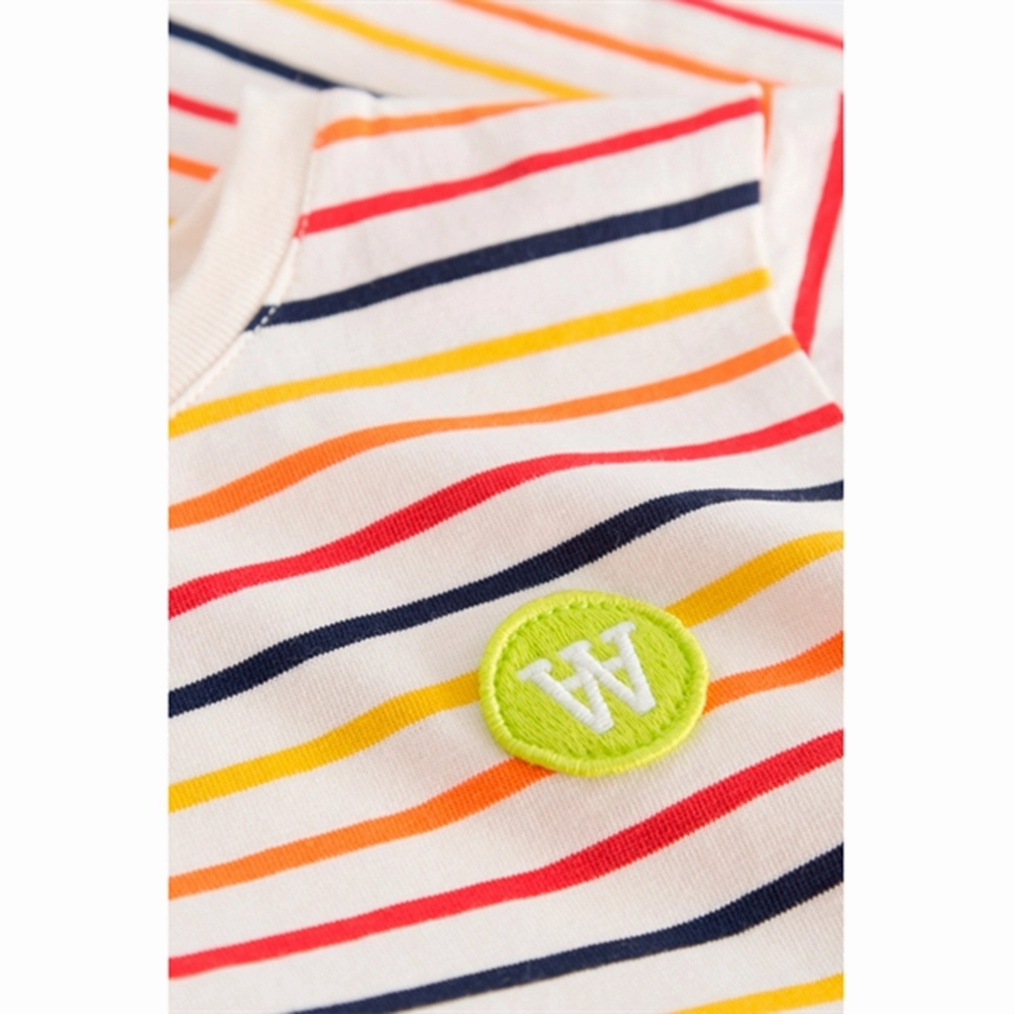Comfy Layering Versatile Design Wood Wood Off White Stripes Ola T-shirt