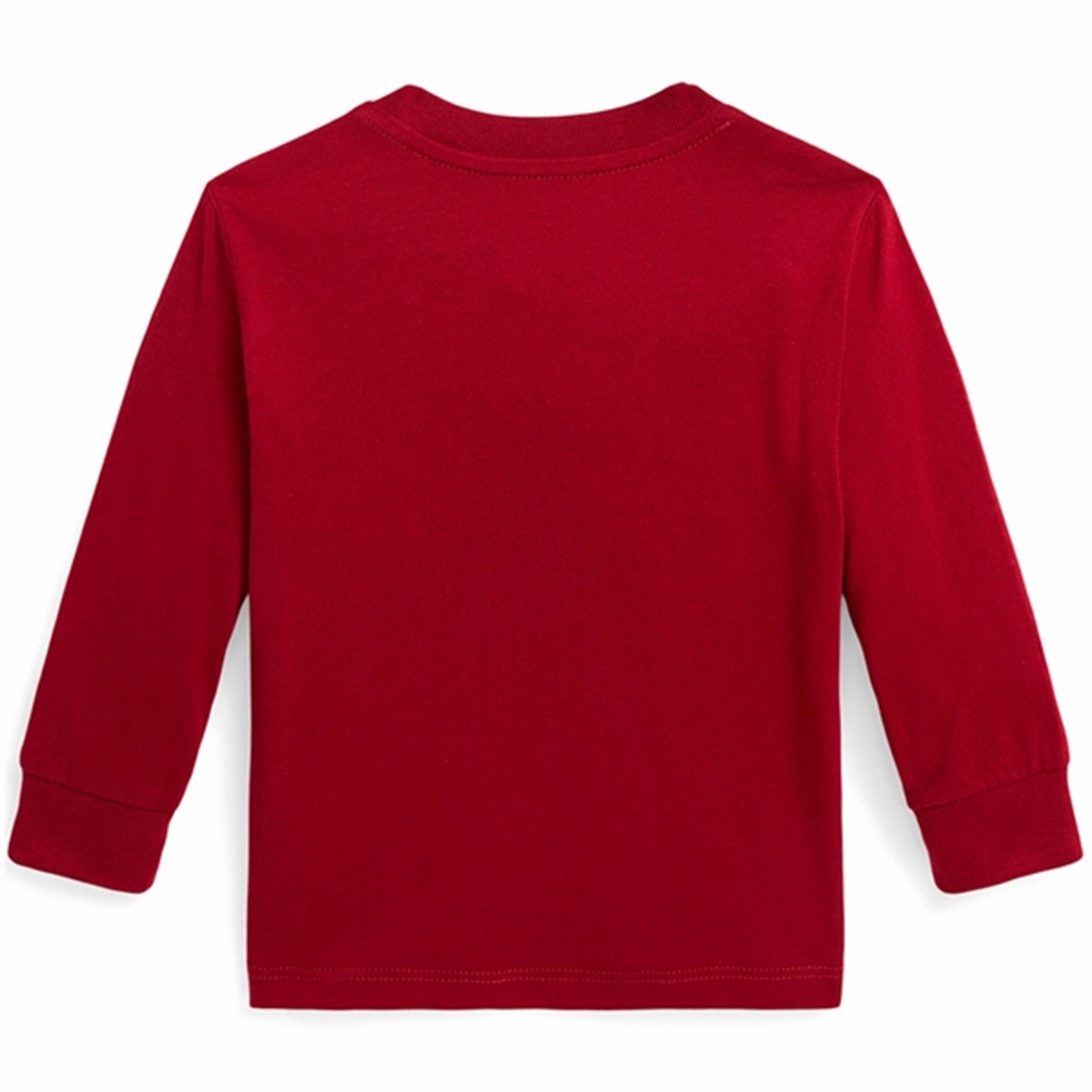 Everyday Outfit Ralph Lauren Baby Blouse Fa23 Holiday Red Gift Bear