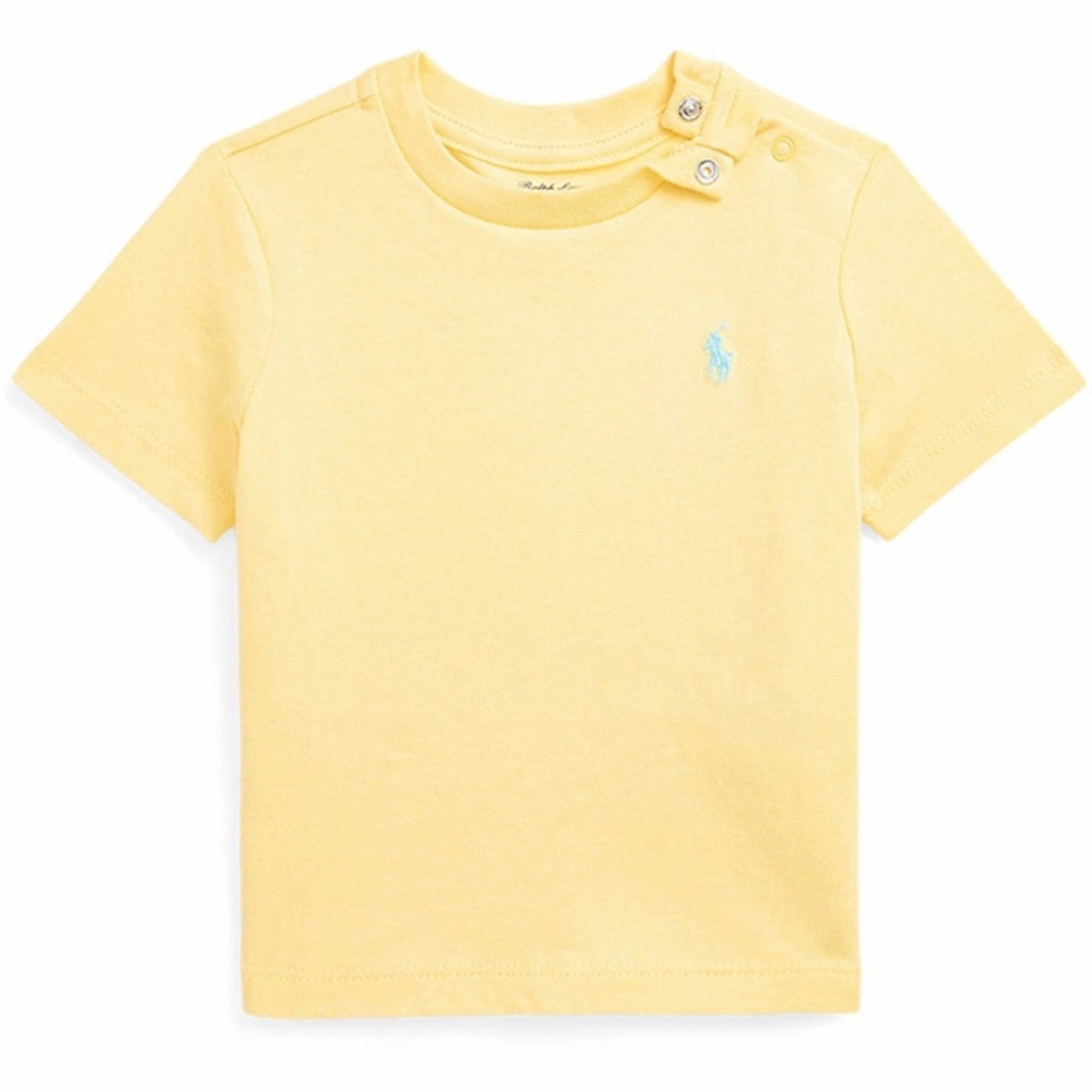 Ralph Lauren Baby T-Shirt Yellow Perfect Layering Bold and Comfortable