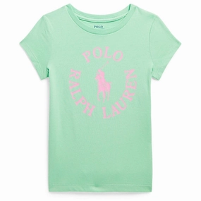 SlimFit Ralph Lauren Graphic T-Shirt Green