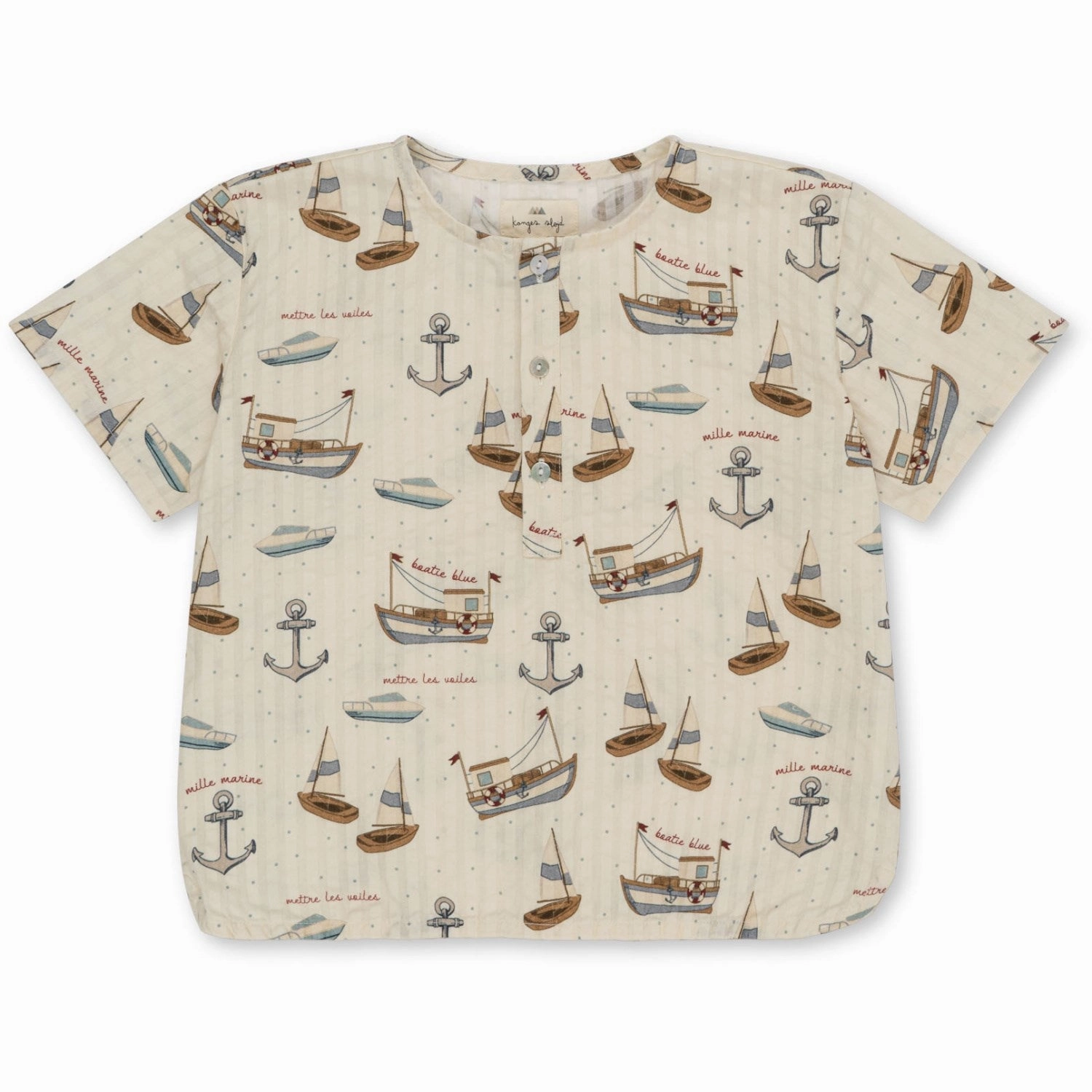 Konges Sl?jd Sail Away Ace Shirt Performance Fabric