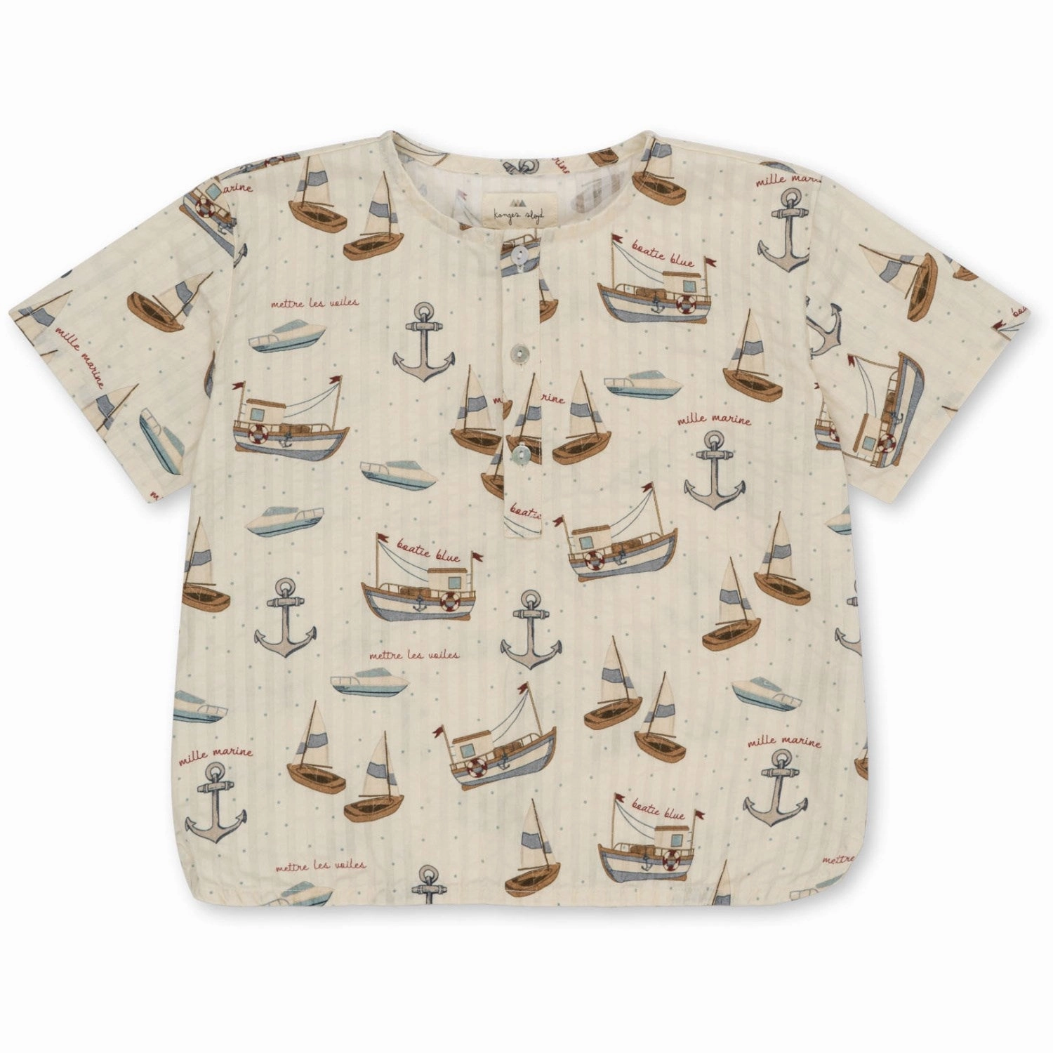Konges Sl?jd Sail Away Ace Shirt Fitted Design