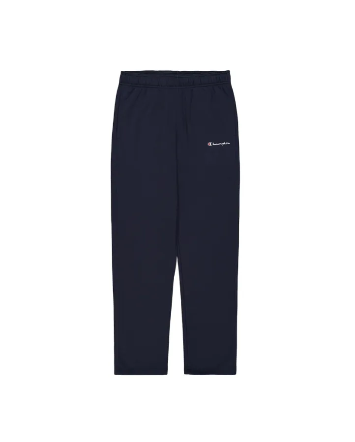 Champion pantalone sportivo da uomo con orlo diritto 220294 BS501 blu FlexFoamPadding