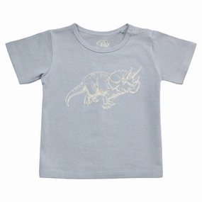 Comfy Essentials Wear TaglessDesign Sofie Schnoor Dusty Blue T-shirt