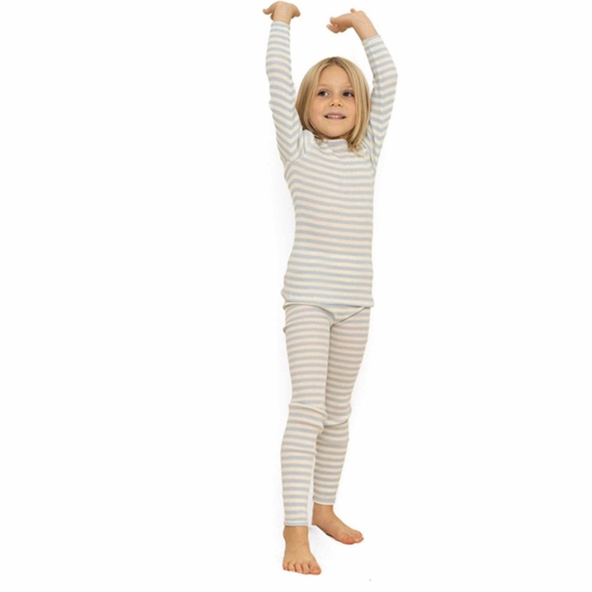 Minimalisma Atlantic Blouse Ice Stripes Luxurious Feel Sophisticated Style