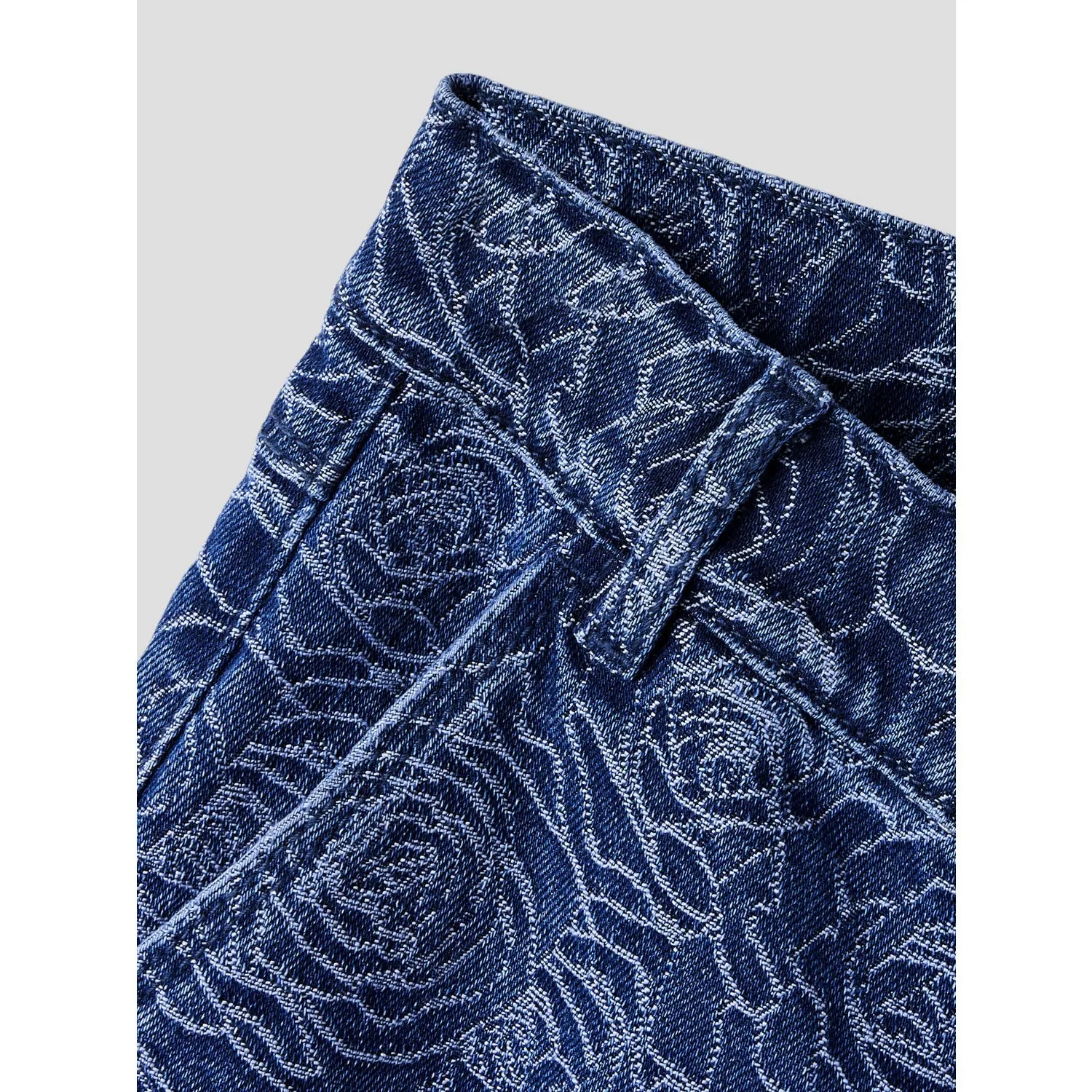 Outdoor Adventure Adult Fashion Perfect Fit Name It Dark Blue Denim Nkfrose Wide Jeans 5005-Qj O