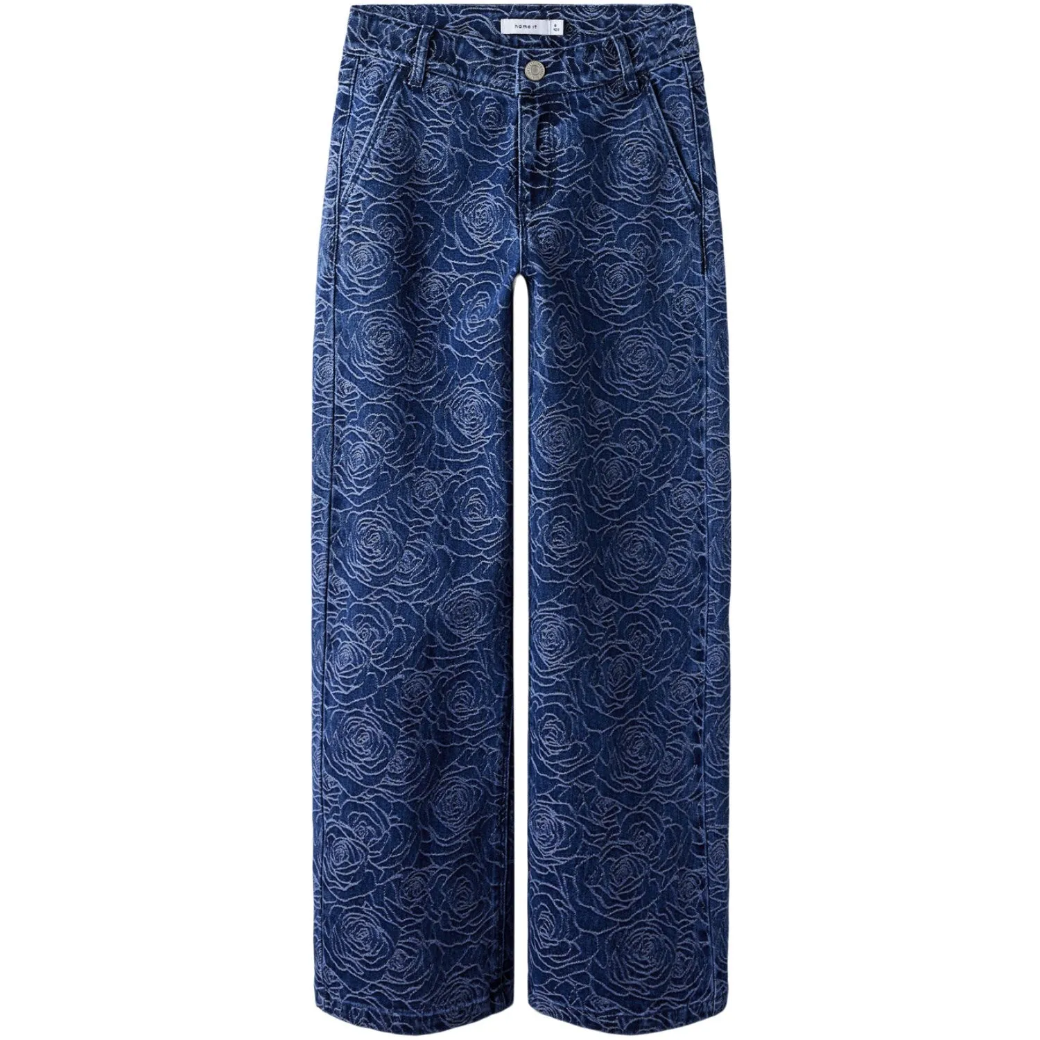 Essential Style Urban Energy Name It Dark Blue Denim Nkfrose Wide Jeans 5005-Qj O