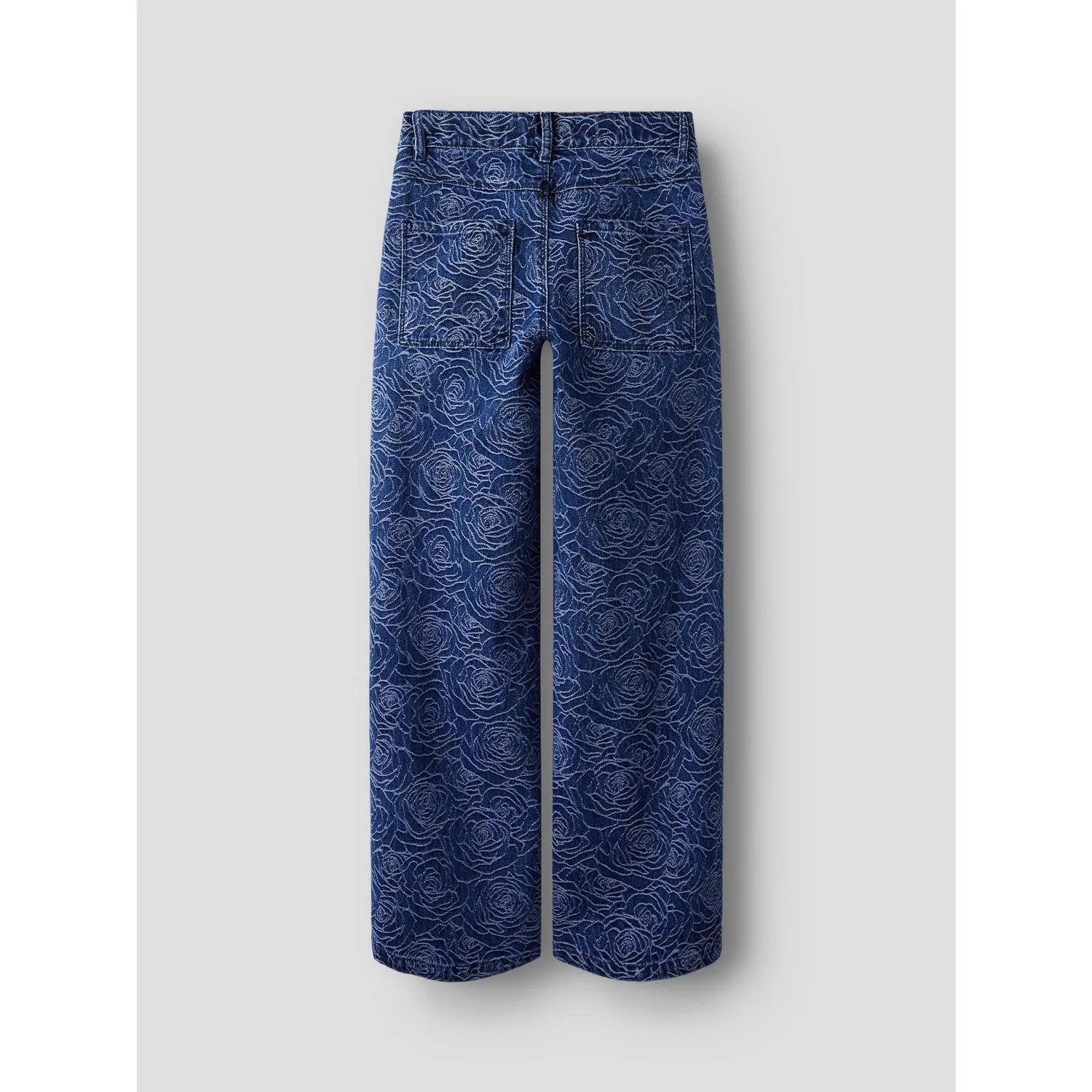 Name It Dark Blue Denim Nkfrose Wide Jeans 5005-Qj O Lightweight Urban Explorer