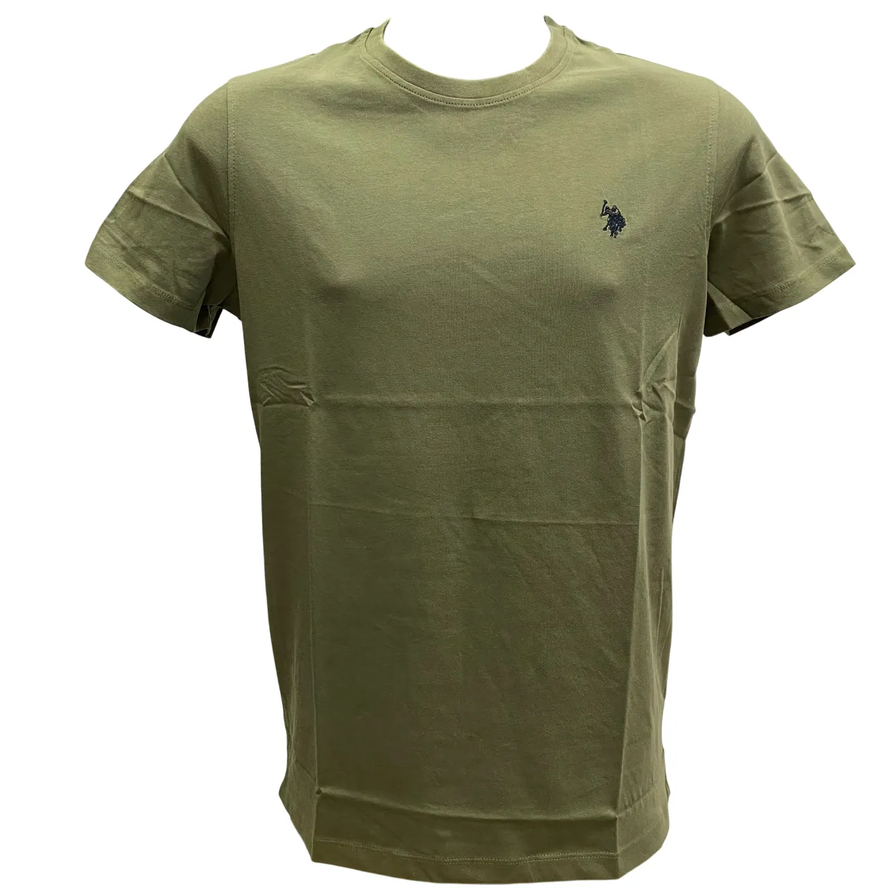 U.S. Polo Assn. maglietta manica corta da uomo in cotone Mick US41154004 248 verde oliva City Casual