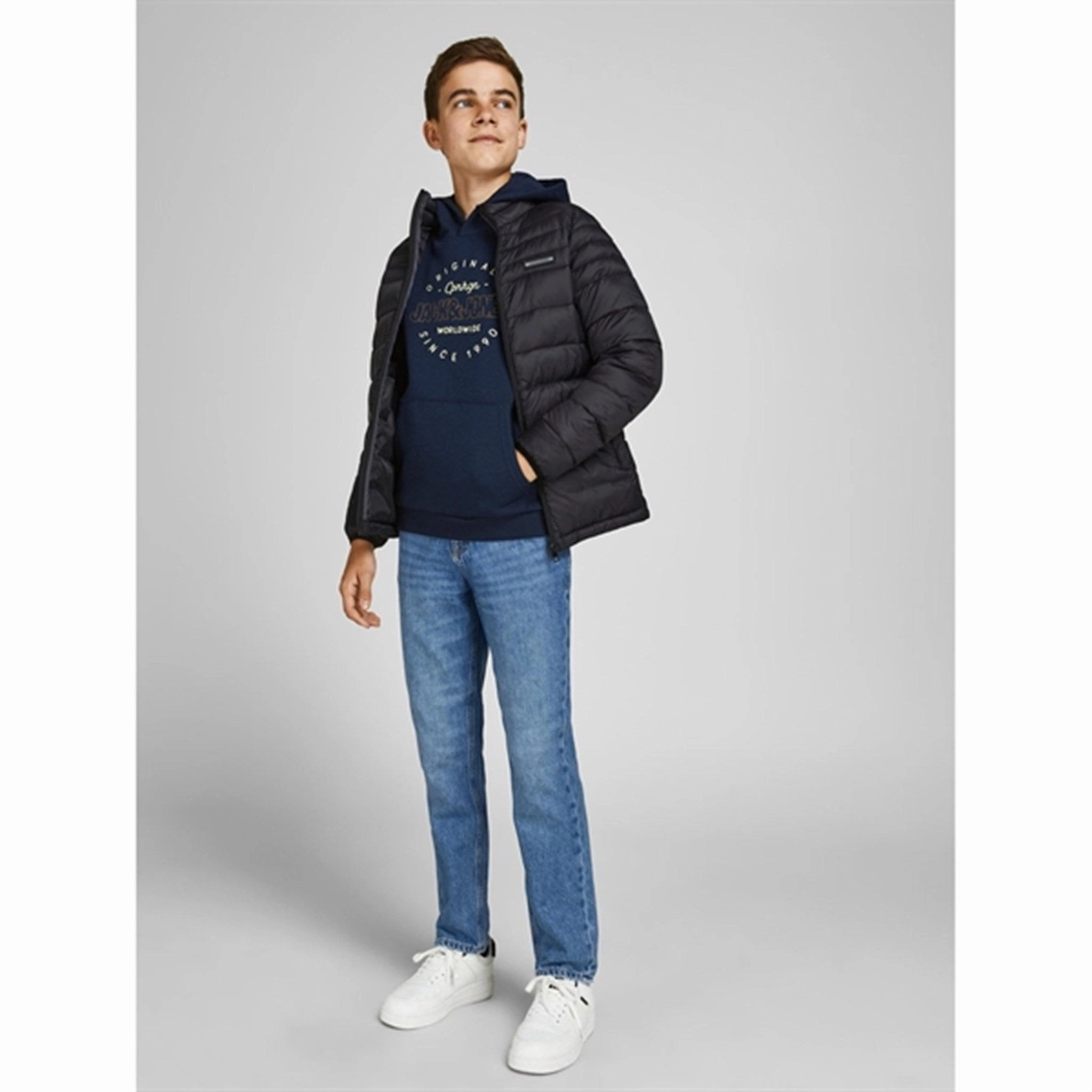 Jack & Jones Junior Blue Denim Original Clark Jeans 023 Noos Office Wear Chill Outfit Date Night Stylish Fit