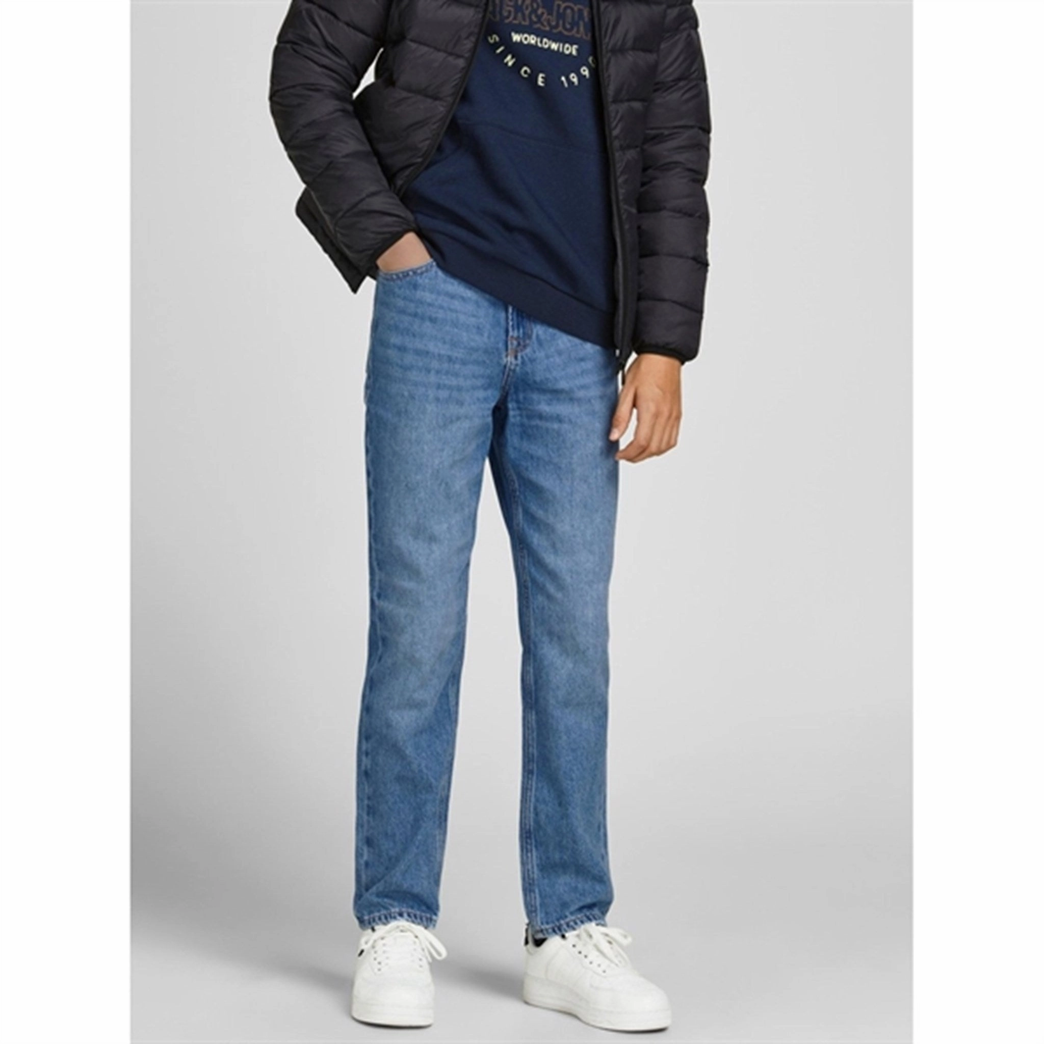 Jack & Jones Junior Blue Denim Original Clark Jeans 023 Noos Outfit Mood