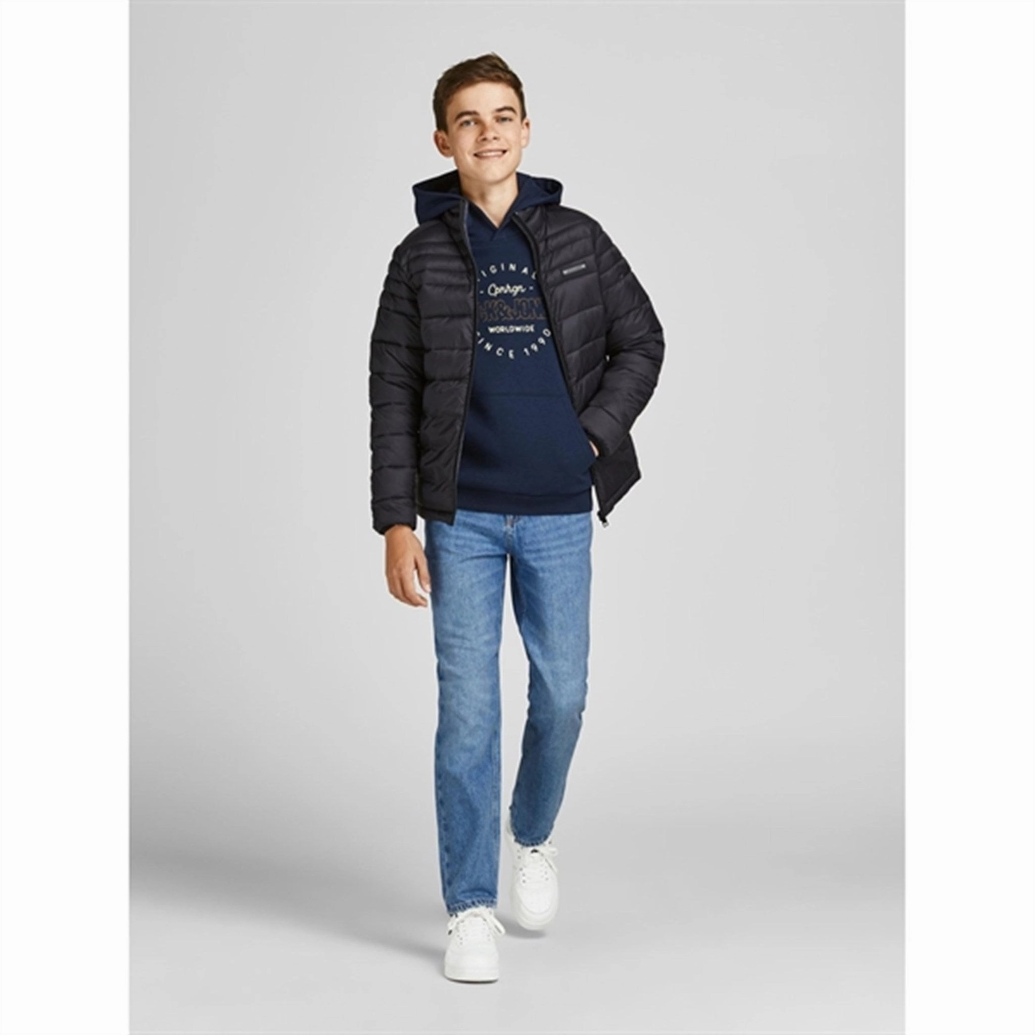 Jack & Jones Junior Blue Denim Original Clark Jeans 023 Noos Classic Gym Ready