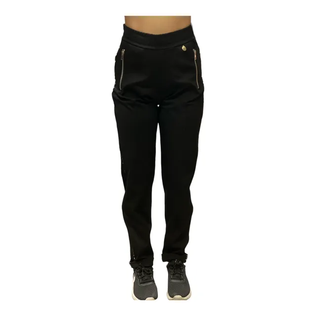 Dimensione Danza pantalone donna punto Milano 22IDD71217 3225 nero Perfect Fit