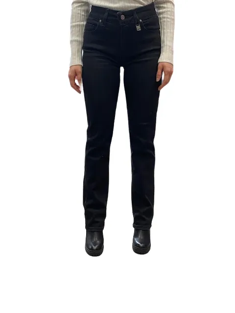 Caf??Noir Pantalone jeans Denim Audrey Slim C7JJ3060 N021 black Sustainable Material Blend