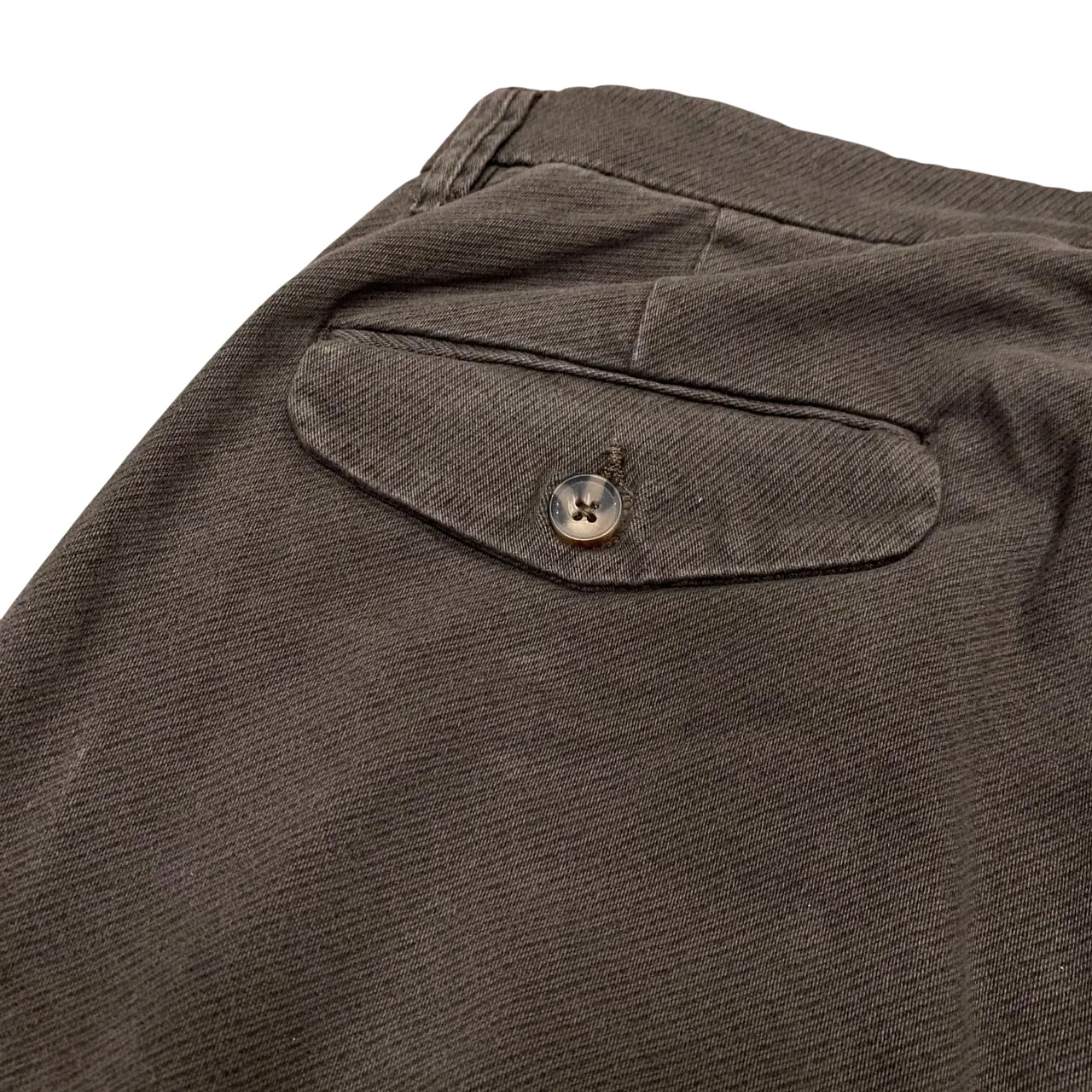 Trez pantalone da uomo slim fit Pratt M48423 382 sigaro Non Slip Waistband Comfort-First