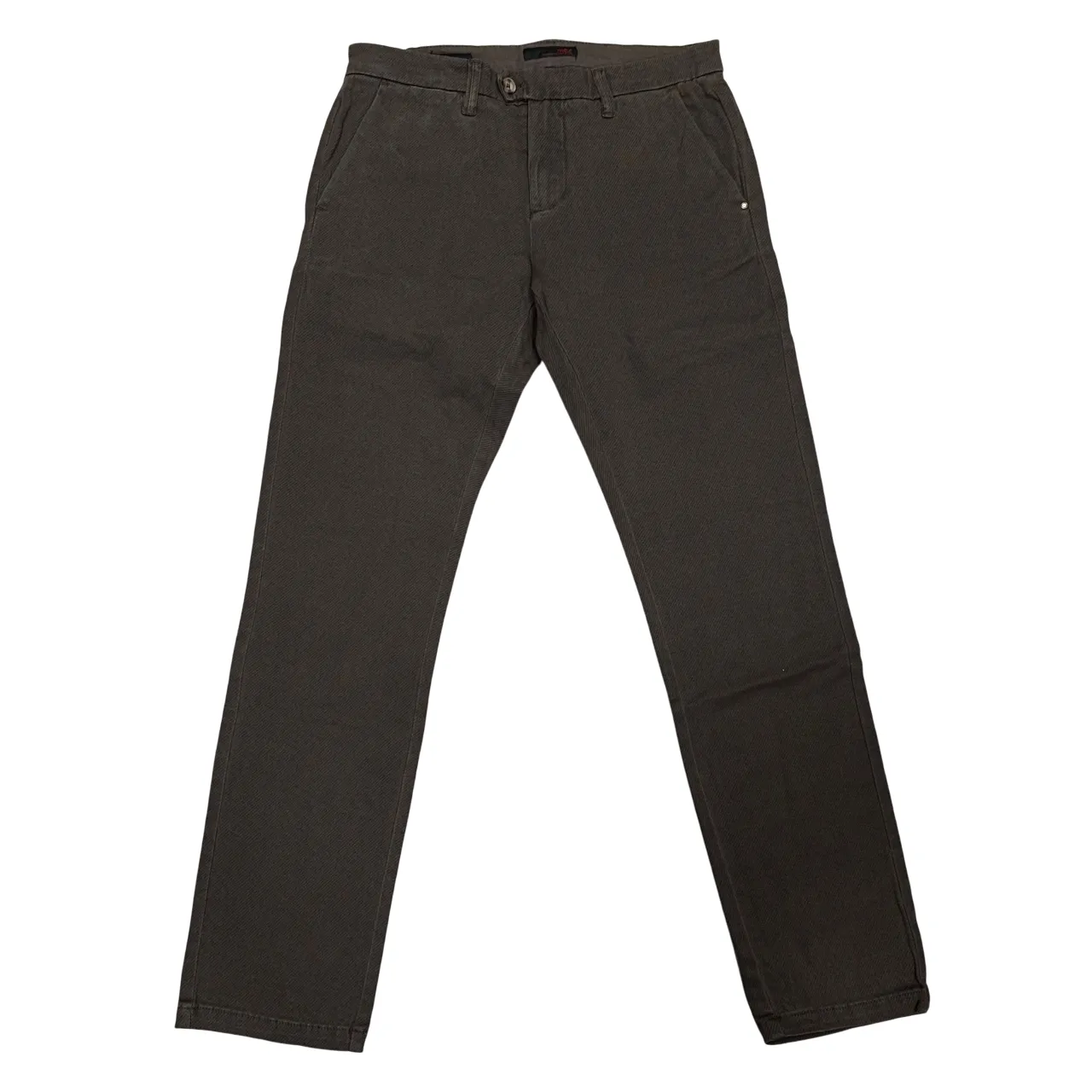 Gripper Waistband Trez pantalone da uomo slim fit Pratt M48423 382 sigaro