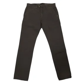 Gripper Waistband Trez pantalone da uomo slim fit Pratt M48423 382 sigaro