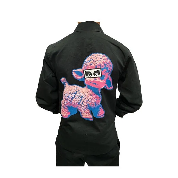 Obey giacca leggera da uomo Saucer 121800503 nero Urban Protection