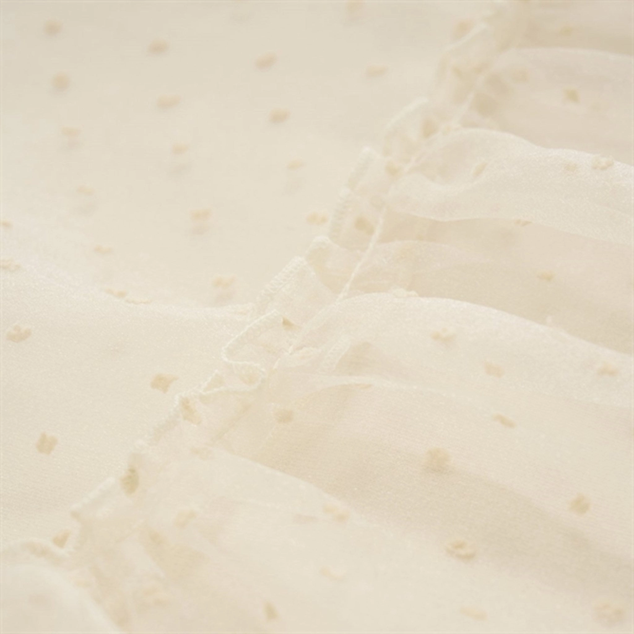 Winter Layer Huttelihut Dress LS m. Organza Party Off-white