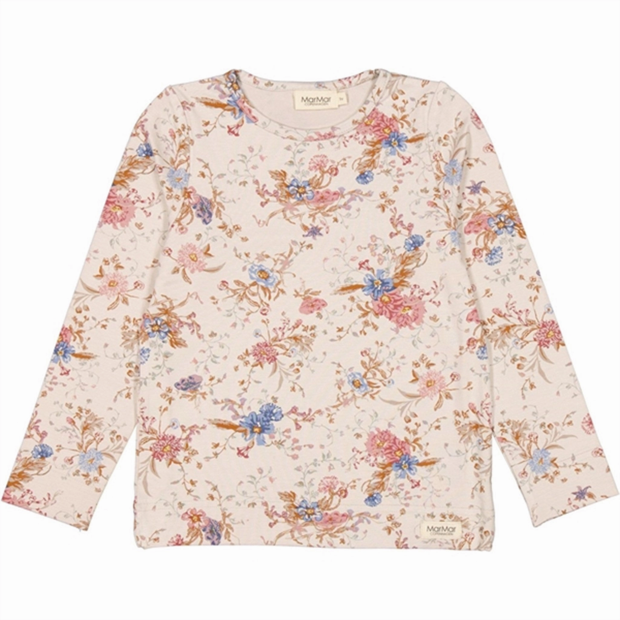 MarMar Flower Garden Teller Blouse Performance Fabric Fast Drying