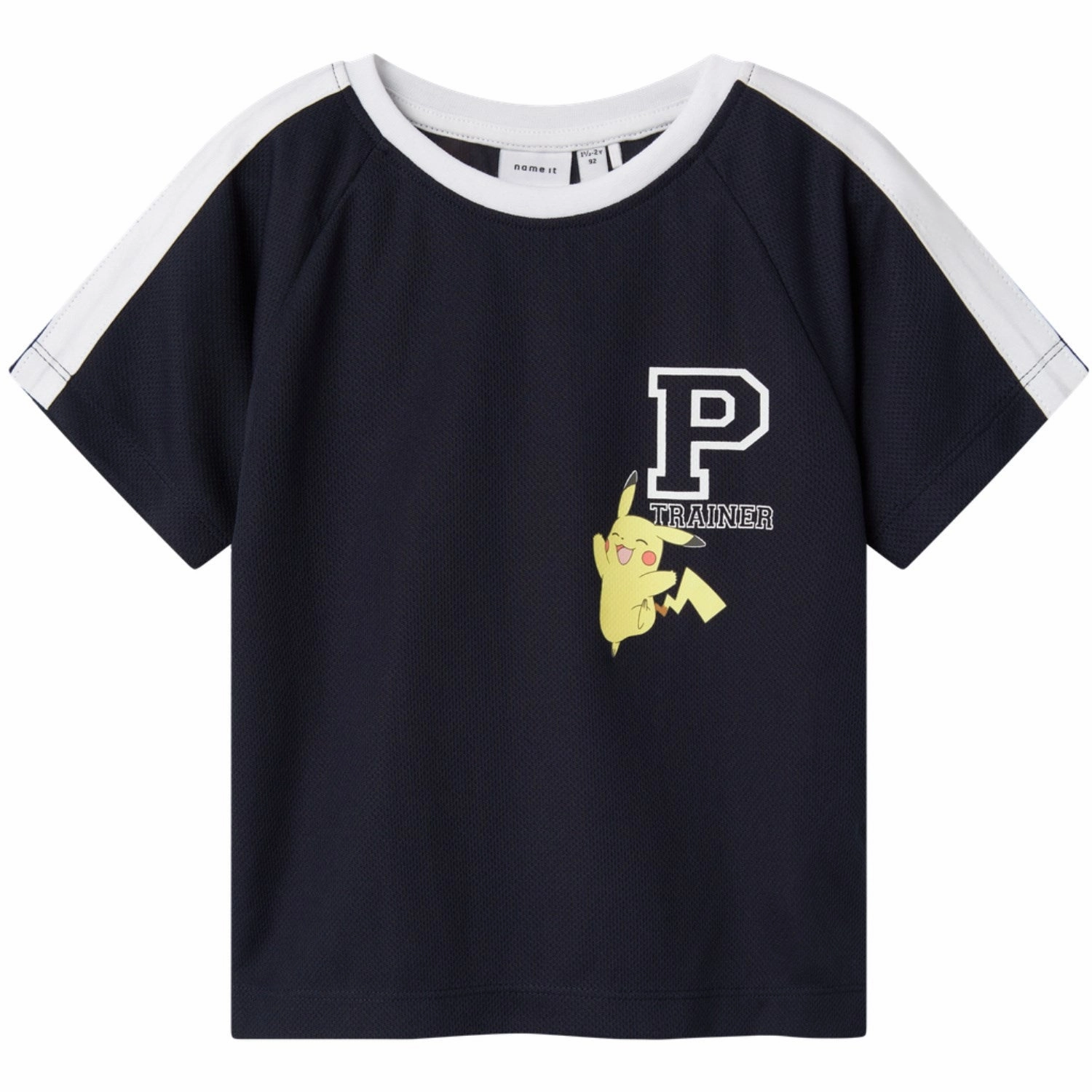 Versatile and Stylish Collared formality Name It Navy Blazer Manak Pokemon Regular Poly T-Shirt