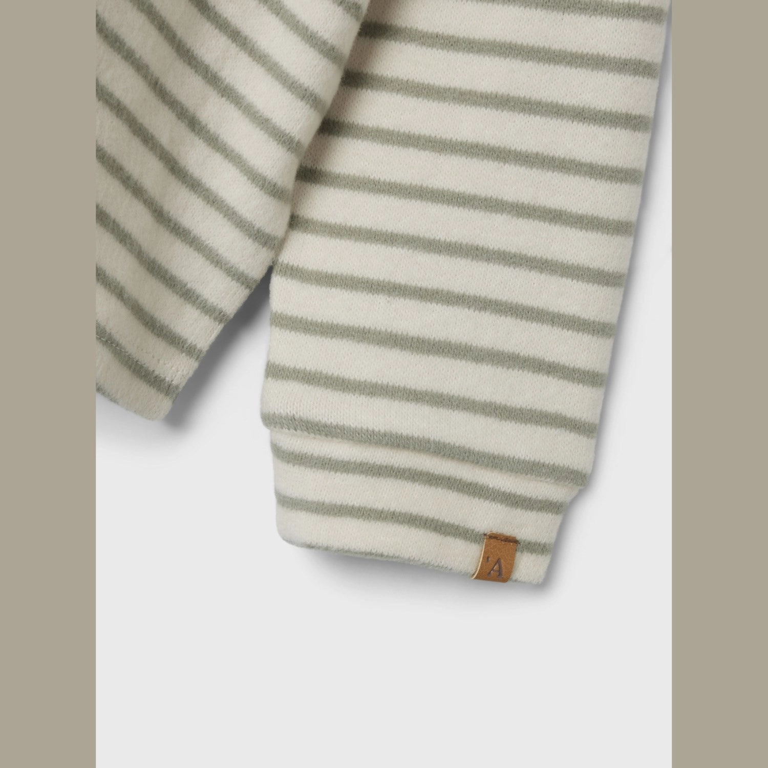 Lil'Atelier Birch Seagrass Thoro Blouse Stripe Tall friendly