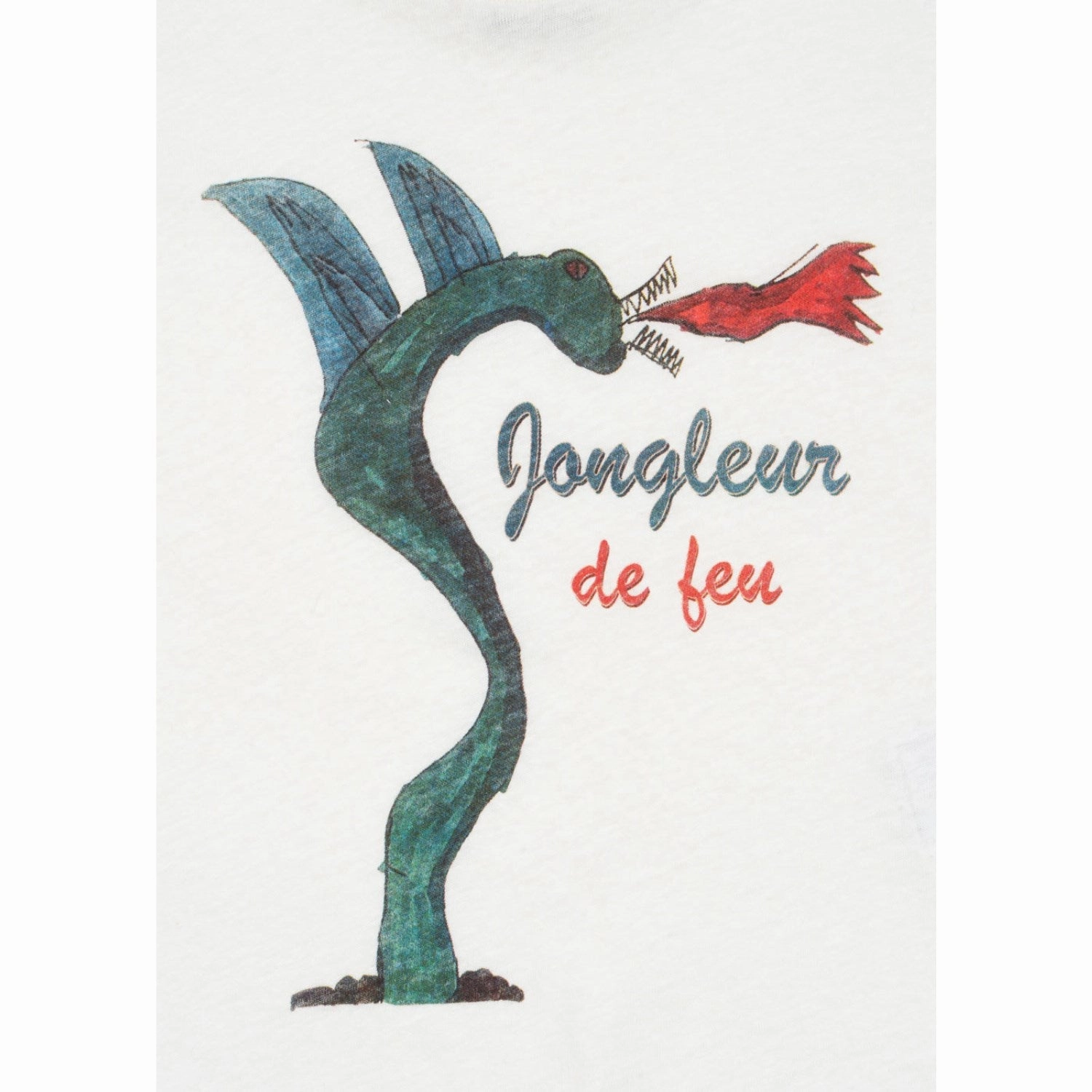 Konges Sl?jd Antique White RHW X KS Jongleur Tee Ocs LowImpact Manufacturing