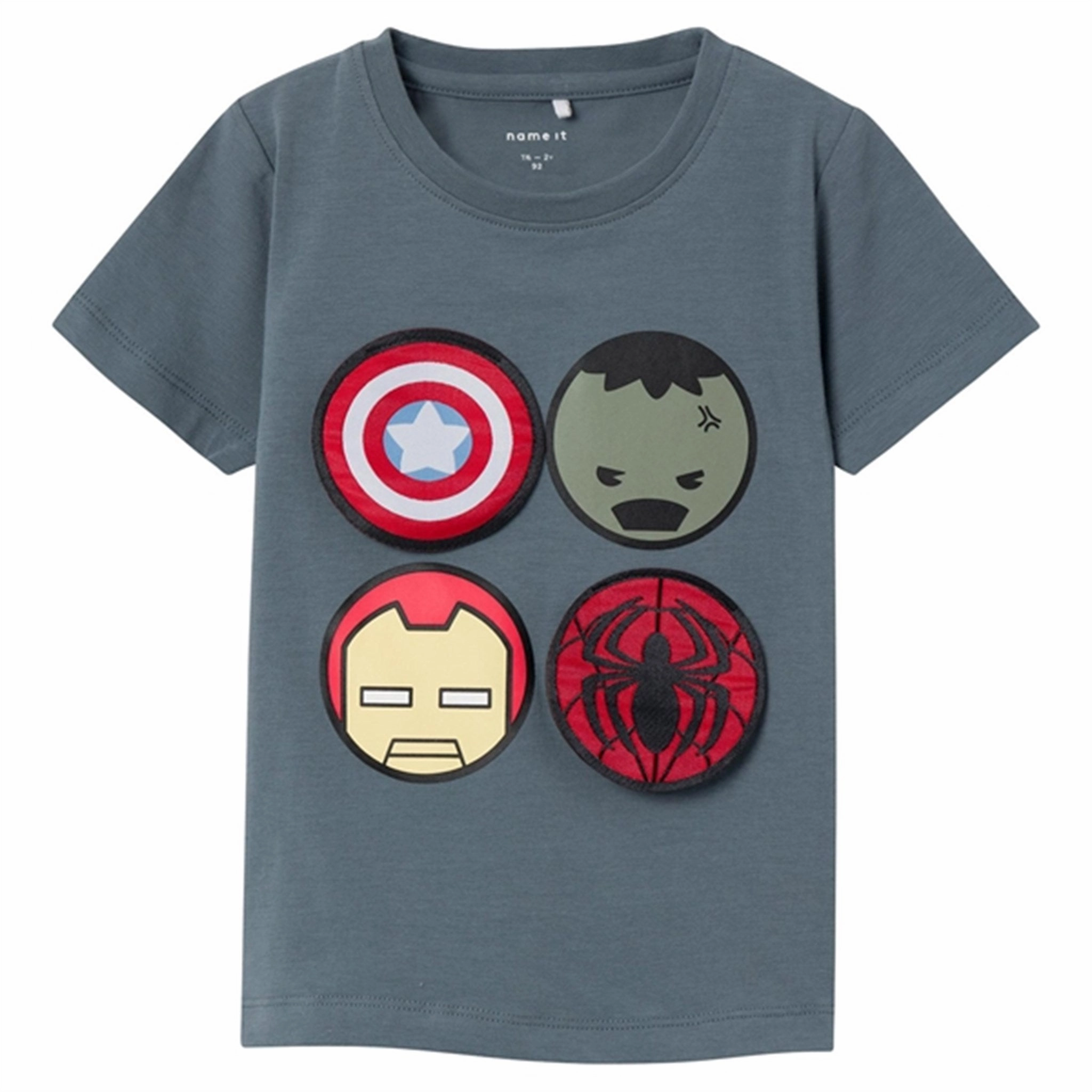 Day-to-Day Comfort Non Restrictive Cut Name it Stormy Weather Masp Marvel T-Shirt